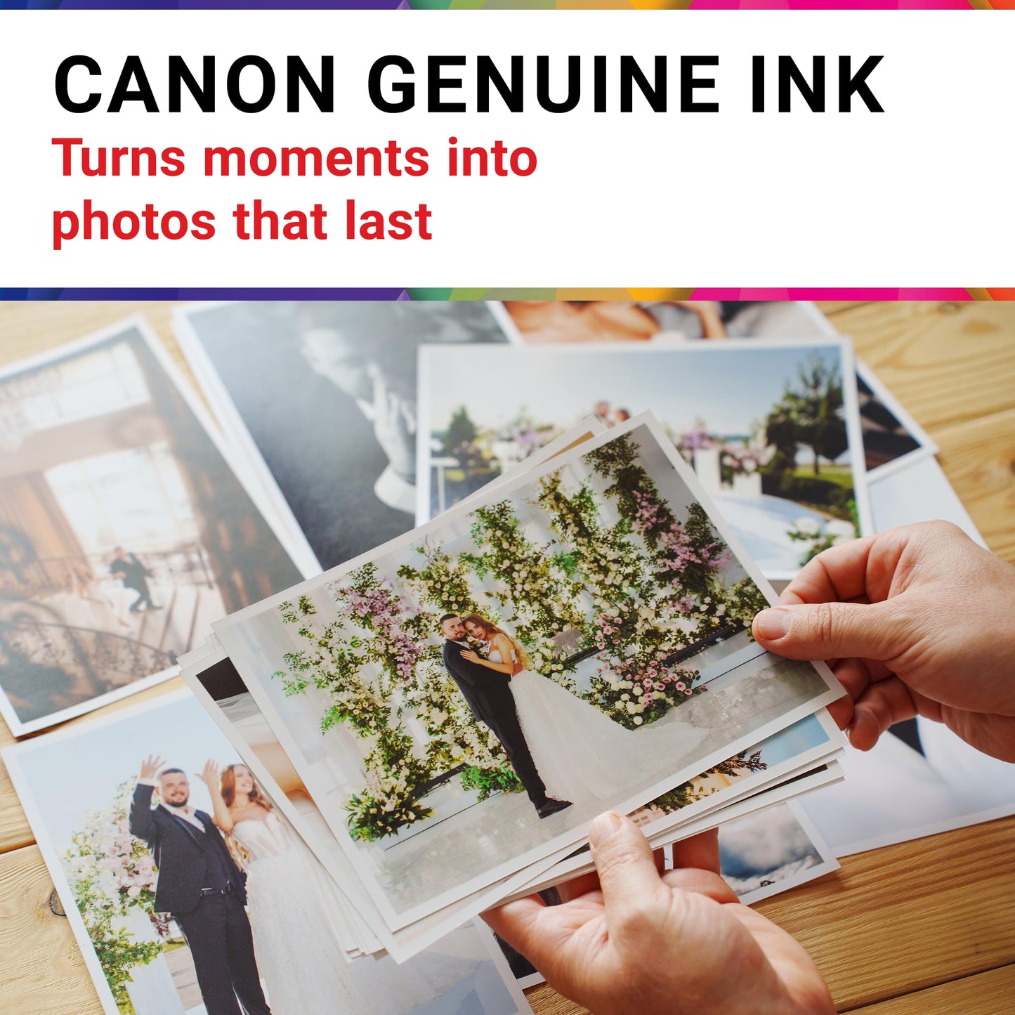 Canon Genuine Ink Cartridges GI-21 Series (Black, Cyan, Magenta & Yellow), Value Pack (4-Count) with PP-301 4" x 6" Photo Paper Plus Glossy II, Printer Ink for PIXMA G4280 / G3290 / G4270 Printers 🍁 All In One Marketplace Canada