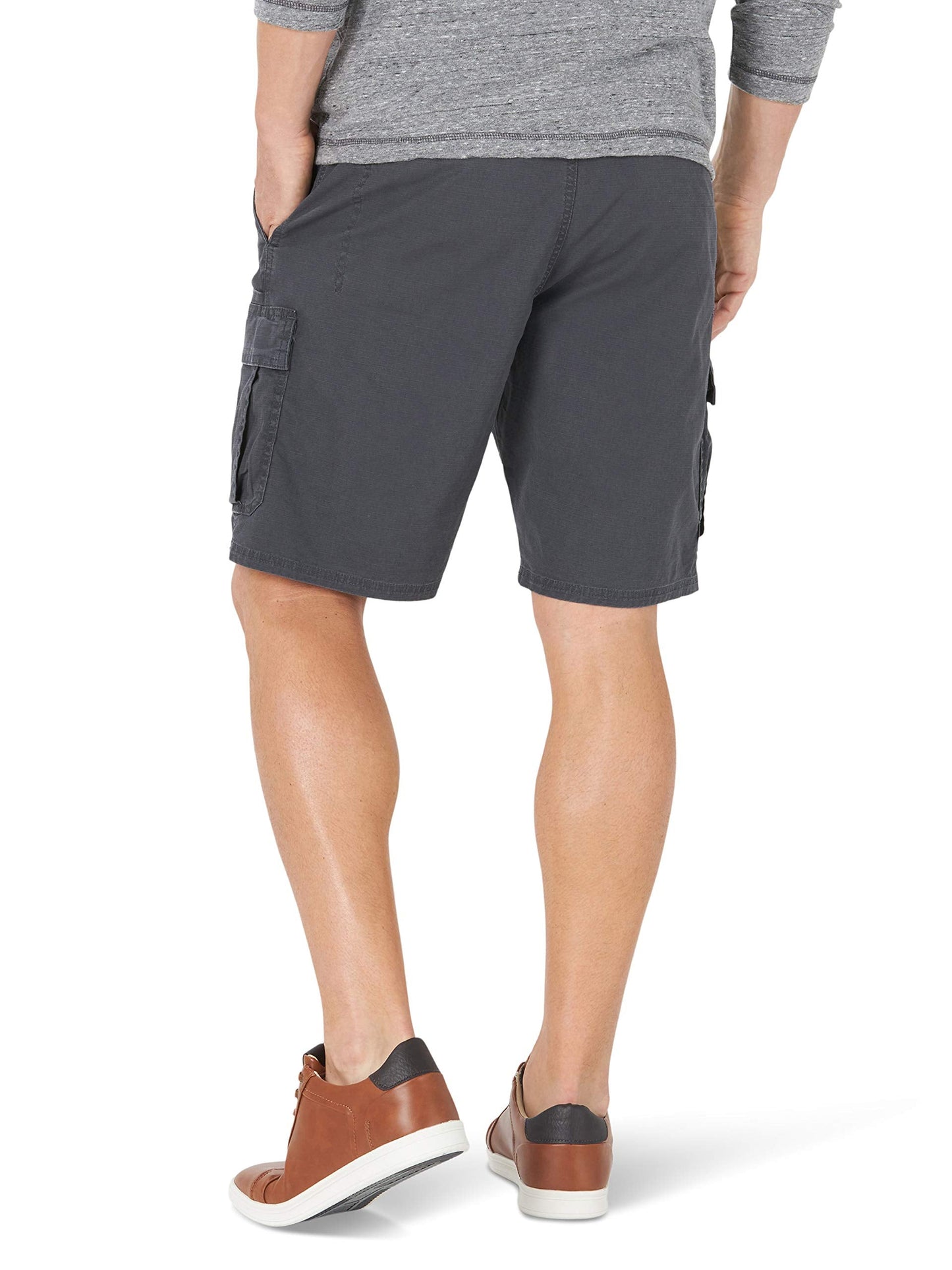 Wrangler Authentics Men's Classic Cargo Stretch Short, Anthracite, 42 🍁 All In One Marketplace Canada