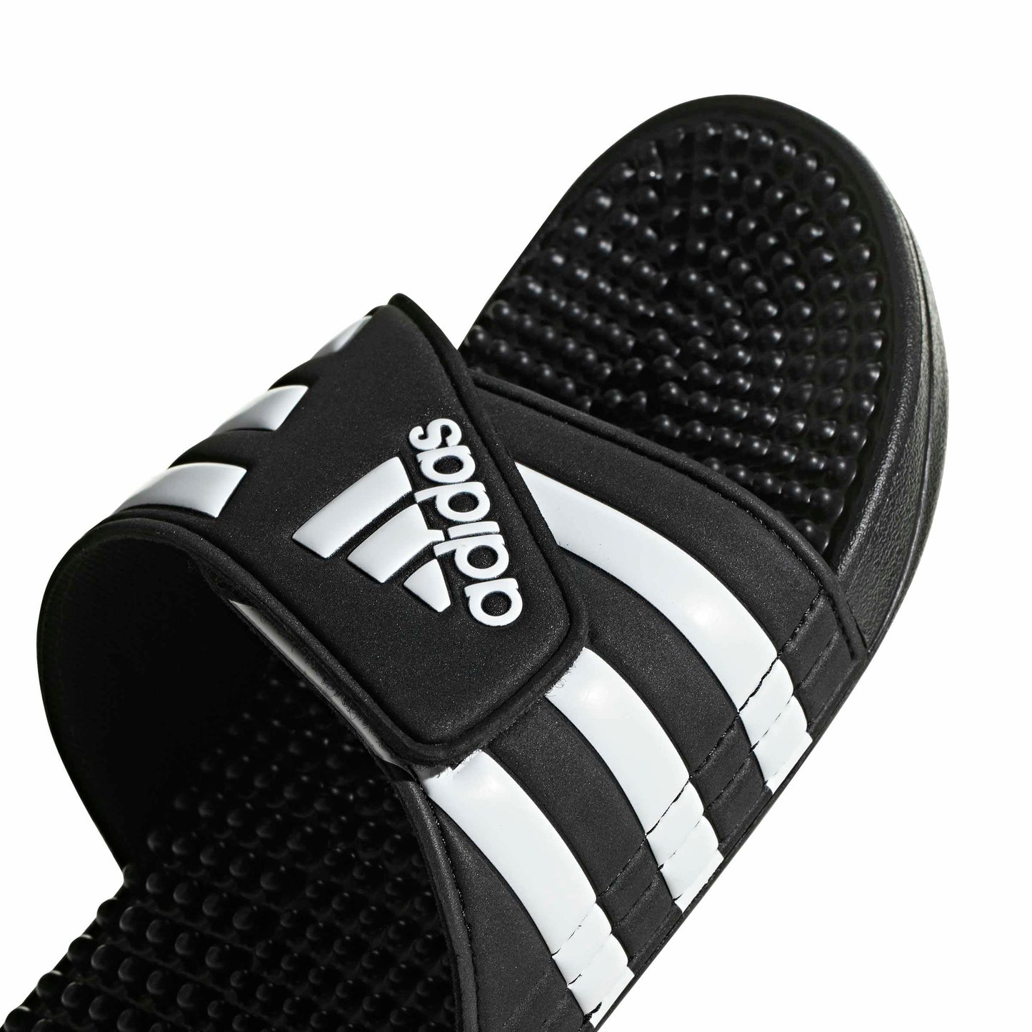adidas Unisex-Adult Adissage, Core Black/White/Core Black, 12 🍁 All In One Marketplace Canada