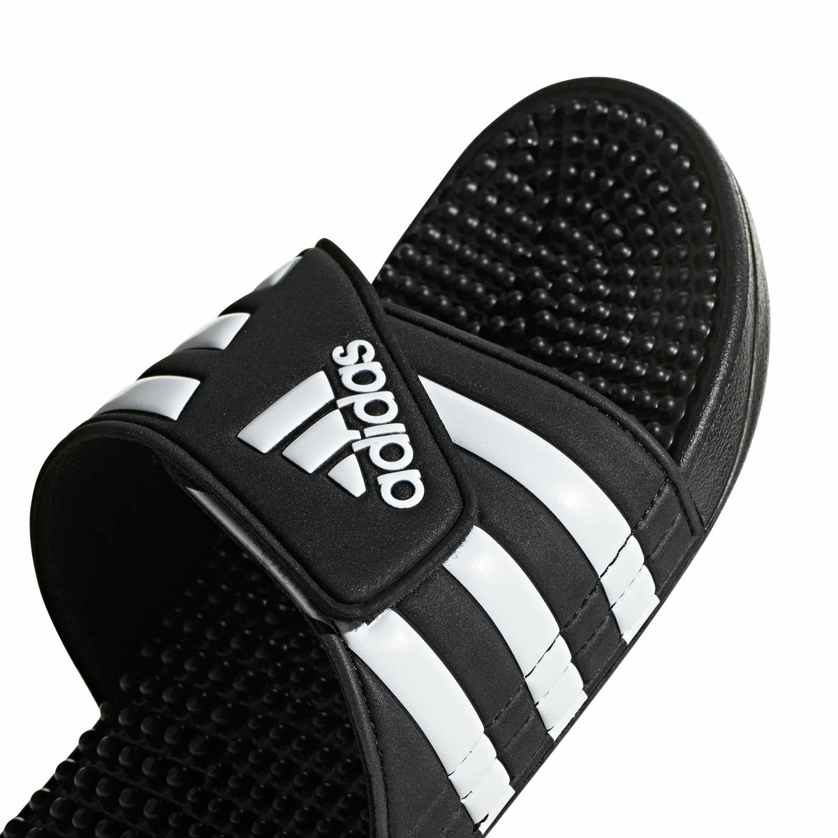 adidas Unisex-Adult Adissage, Core Black/White/Core Black, 13 🍁 All In One Marketplace Canada