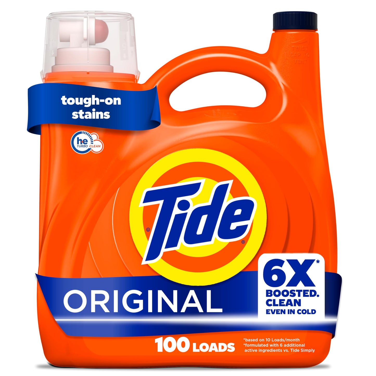 Tide Laundry Detergent Liquid, Original Scent, Works on 100% of Common Stains, Laundry Soap, Liquid Laundry Detergent, 100 Loads, 3.9 L 🍁 All In One Marketplace Canada