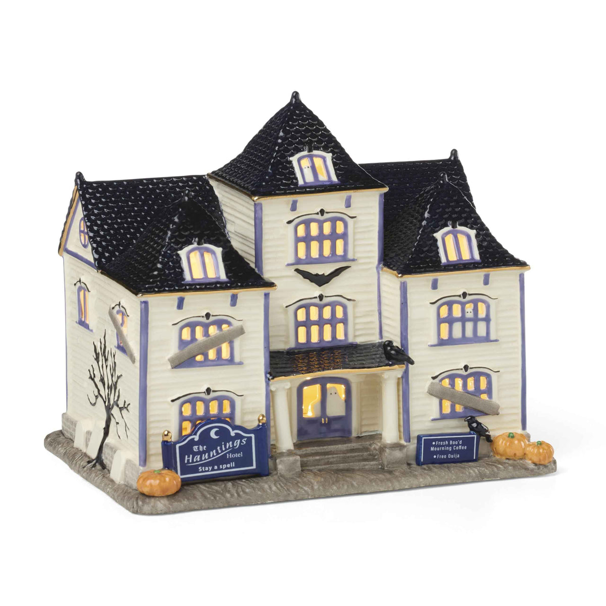 Lenox 899037 Vintage Halloween Hotel Light-Up Figurine