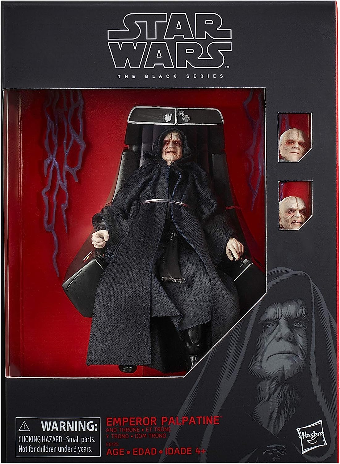 Hasbro - Star Wars The Black Series Emperor Palpatine Action Figure with Throne (preorder Q4 Pending )