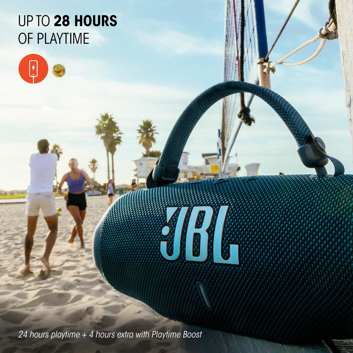 JBL Charge 6 - Portable Waterproof & Drop-Proof Bluetooth Speaker, Bold Pro Sound with AI Sound Boost, 28Hrs of Playtime, Built-in powerbank & Comes with a Sturdy/Removable Carrying Strap (Purple) 🍁 All In One Marketplace Canada