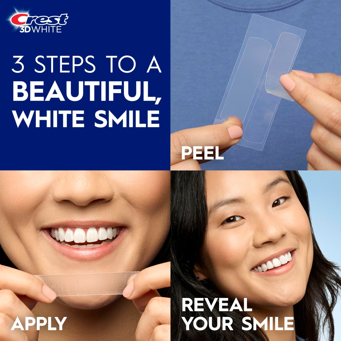 Crest 3D Whitestrips Gentle At-home Teeth Whitening Kit, 14 Treatments, Gently Removes 15 Years of Stains 🍁 All In One Marketplace Canada