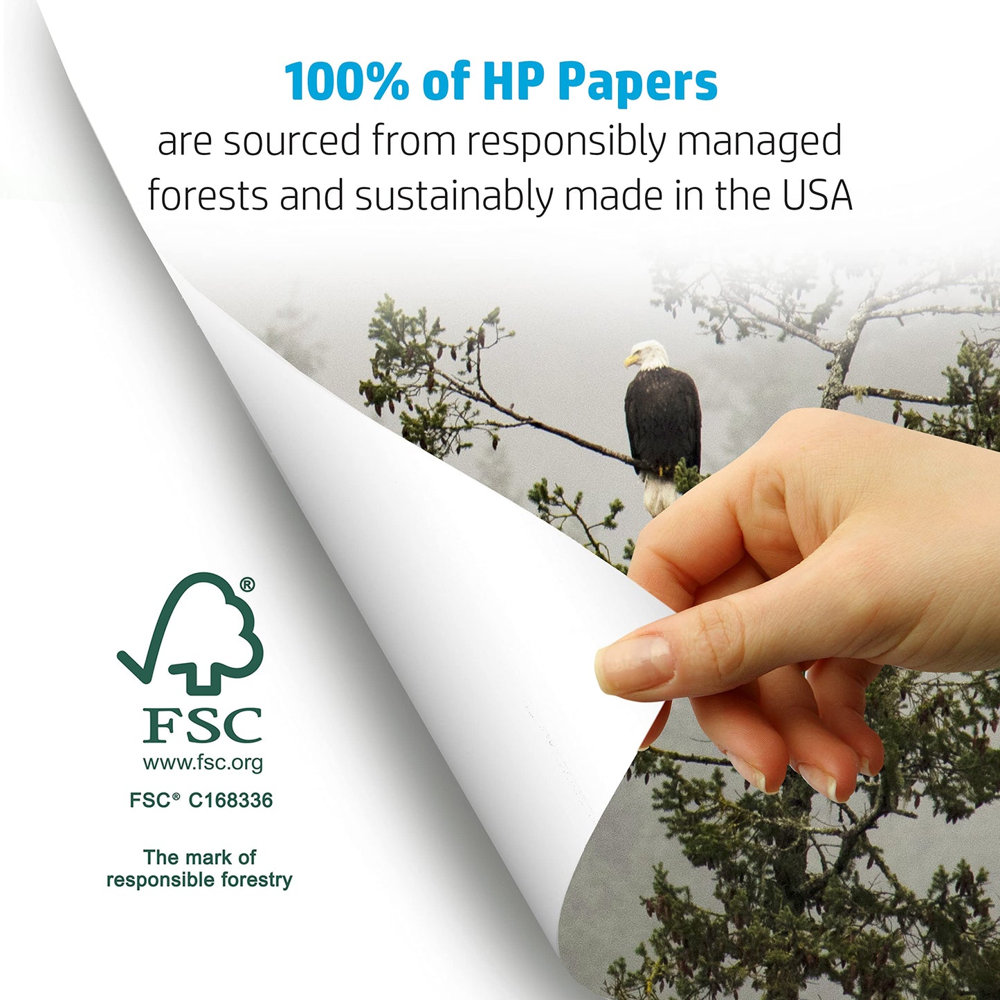 HP Printer Paper 8.5x11 MultiPurpose 20 lb 3 Ream Case 1500 Sheets 96 Bright Made in USA FSC Certified Copy Paper HP Compatible 112530C 🍁 All In One Marketplace Canada