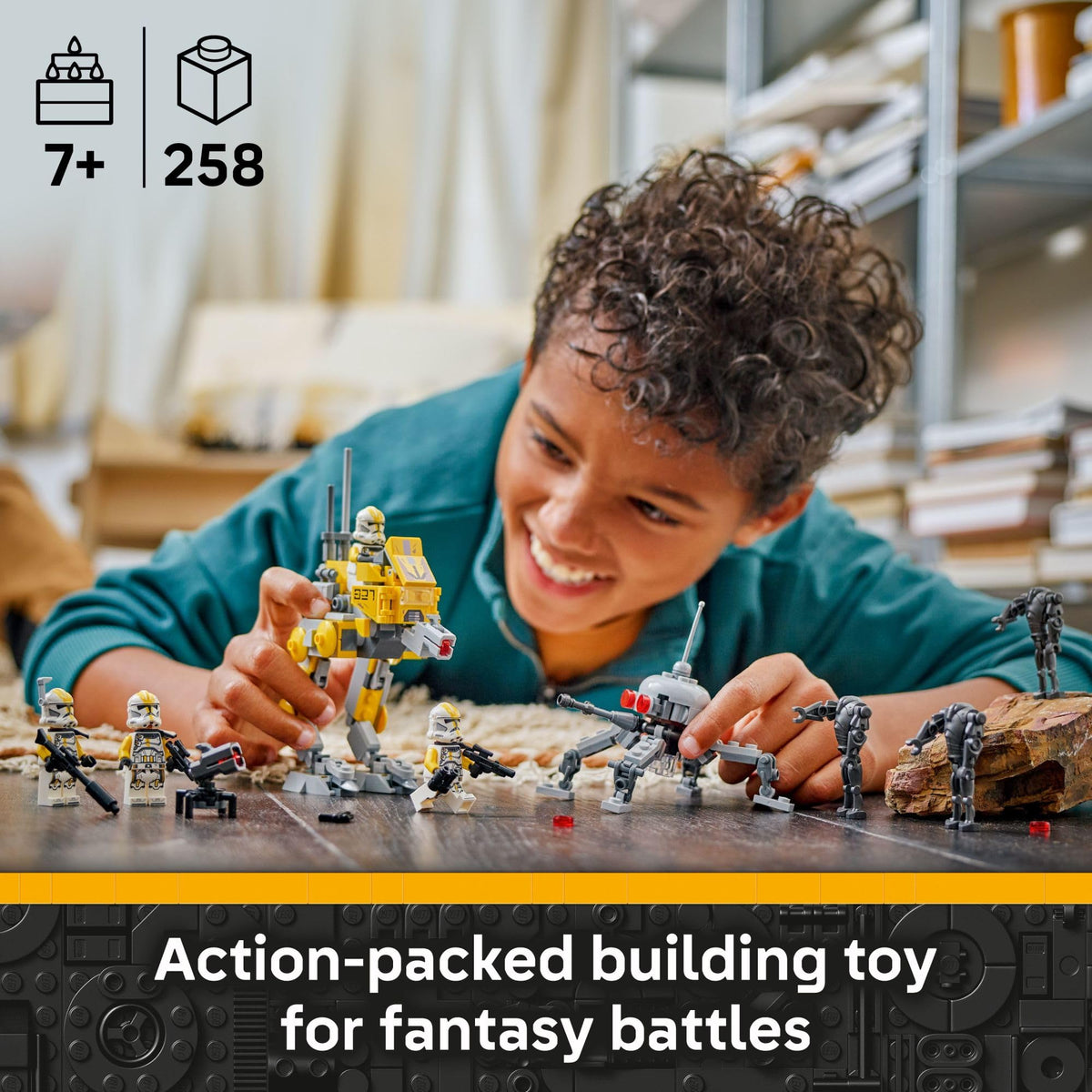 LEGO Star Wars 327th Star Corps Clone Troopers Battle Pack Building Toy - Pretend Play Set for Boys & Girls, Ages 7+ - Collectible Model Kit & Kids Room Decor - Gift Idea for Birthdays - 75431 🍁 All In One Marketplace Canada