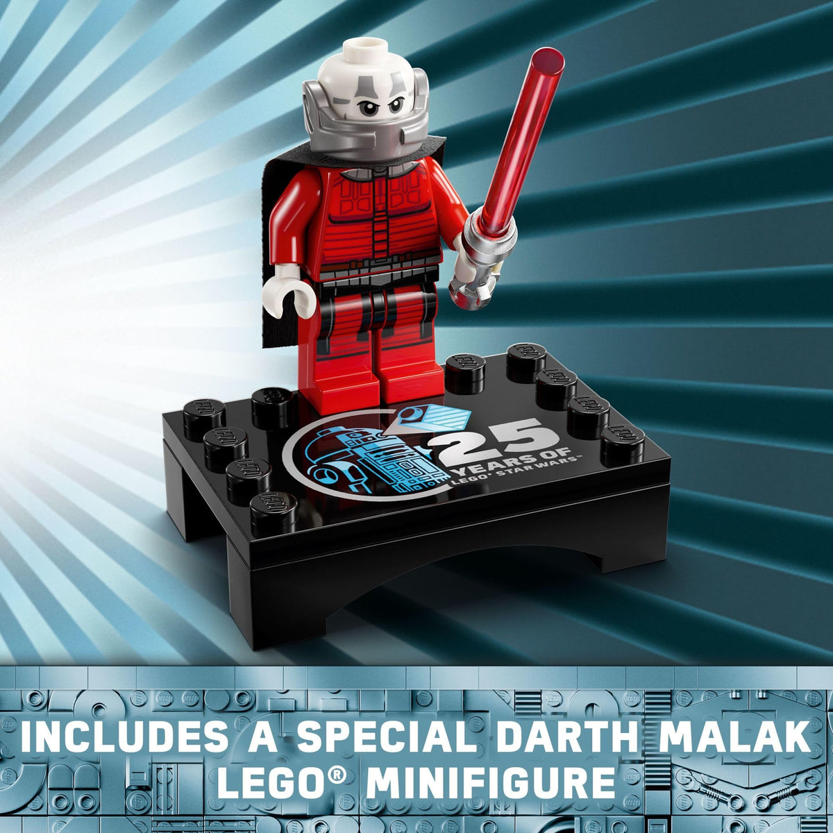 LEGO Star Wars R2-D2 Building Toy Set - Play or Display Star Wars Toy for Boys & Girls, Ages 10+ - Gift Ideas for Kids & Fans - Includes 25th Anniversary Darth Malak Minifigure - 75379 🍁 All In One Marketplace Canada