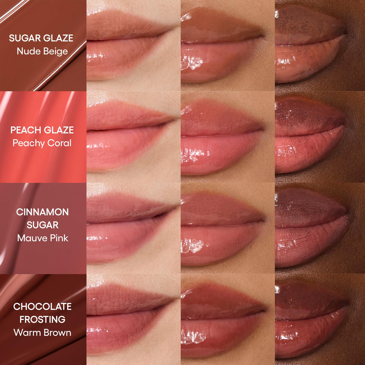 LANEIGE Glaze Craze Tinted Hydrating Lip Serum, for Glossy, Nourished Lips with Plumping Polypeptides, Chocolate Frosting 🍁 All In One Marketplace Canada
