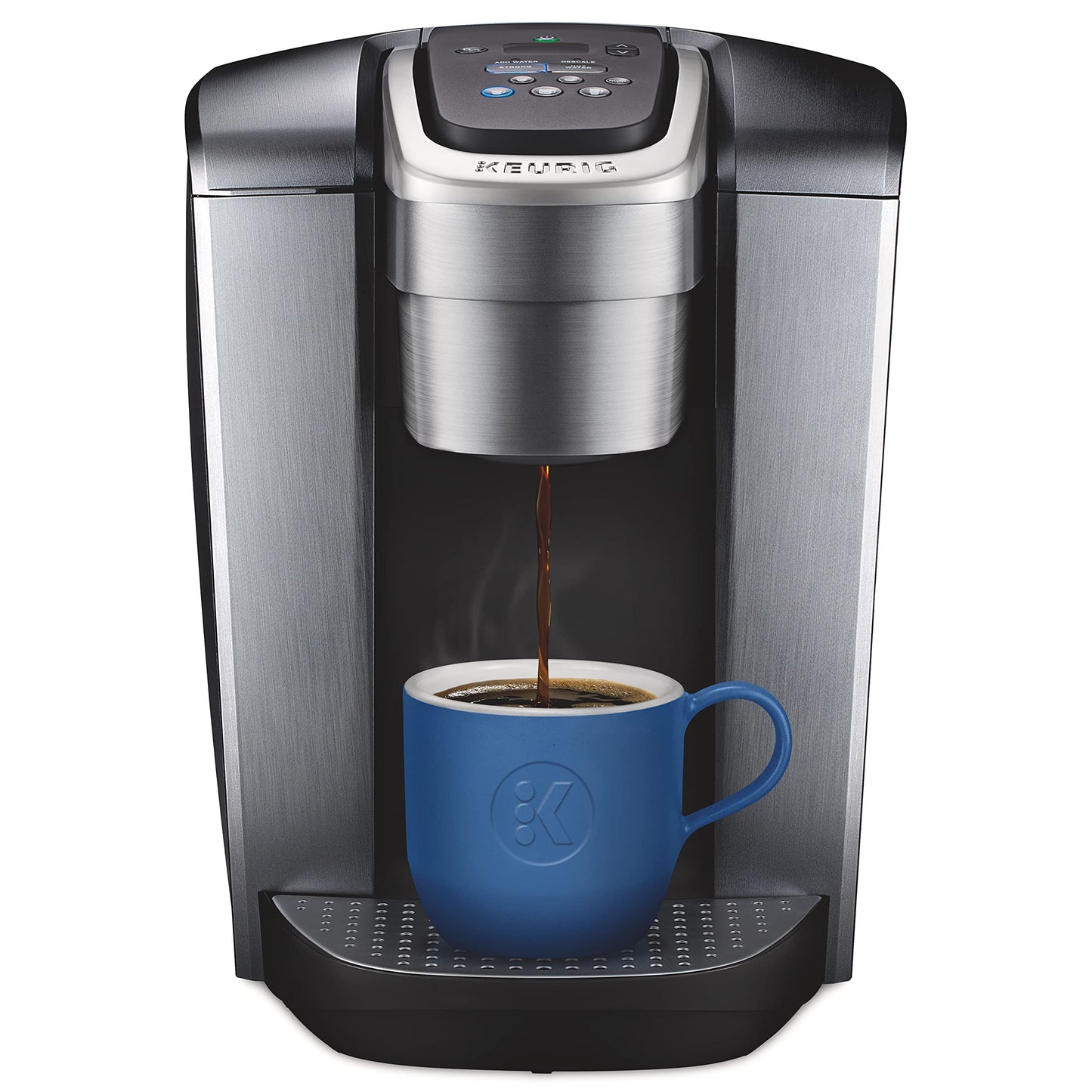 Keurig K-Elite Single Serve K-Cup Pod Coffee Maker, With Iced Brew Functionality And Quiet Brew Technology, Brushed Silver 🍁 All In One Marketplace Canada