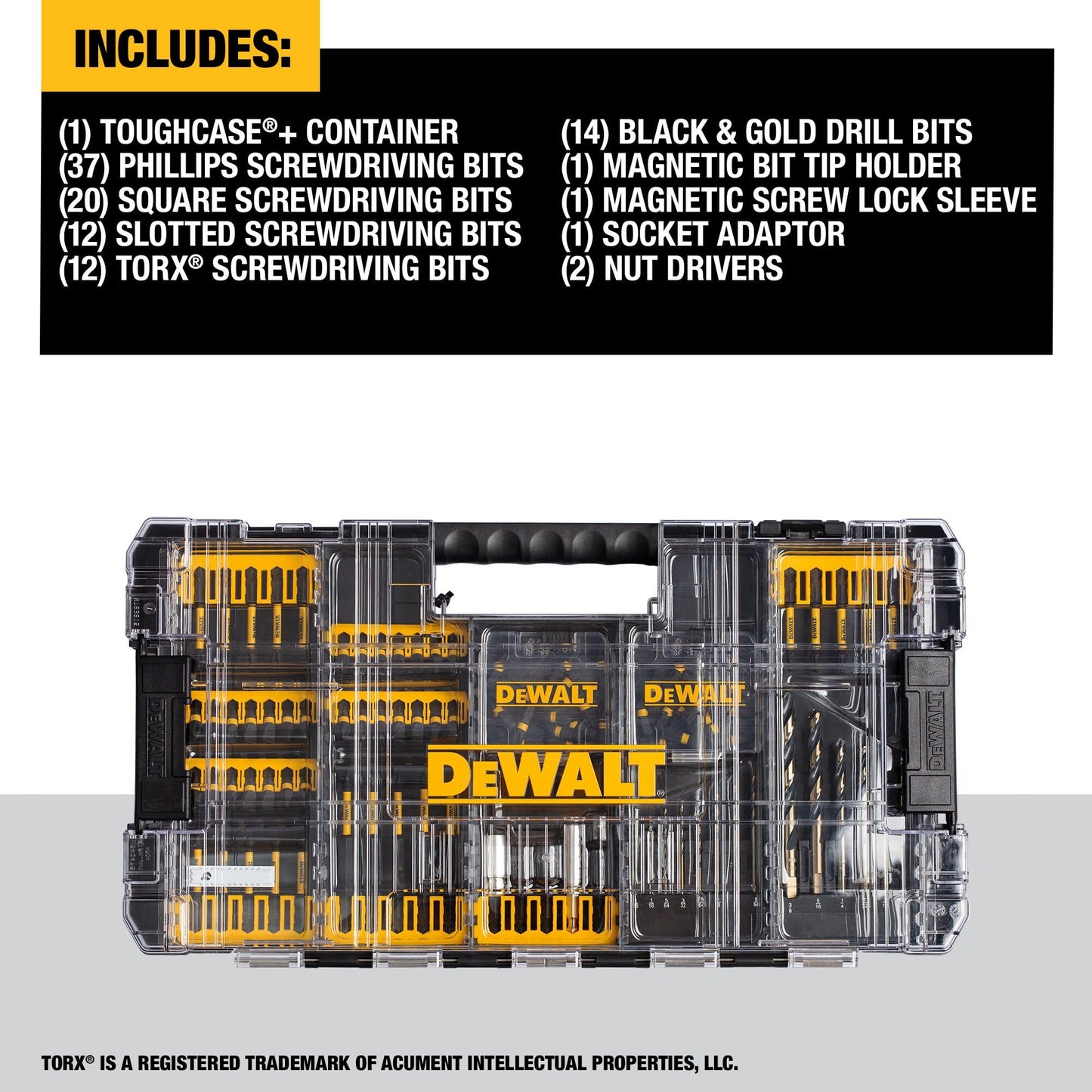 DEWALT FlexTorq 100-Piece Impact Driver Bit Set (DWANGFT100SET) 🍁 All In One Marketplace Canada