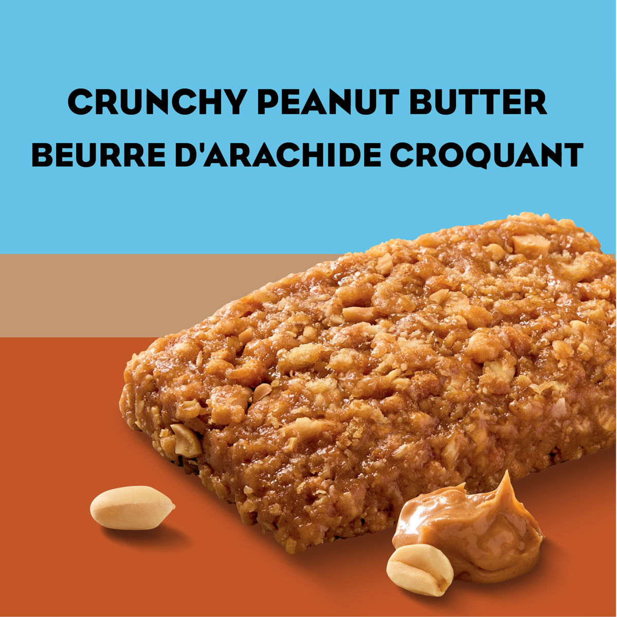 CLIF BAR Energy Bars, Crunchy Peanut Butter, Granola Bar, High in Protein, Contains 70% Organic Ingredients, 1.02 kg (Pack of 15) 🍁 All In One Marketplace Canada
