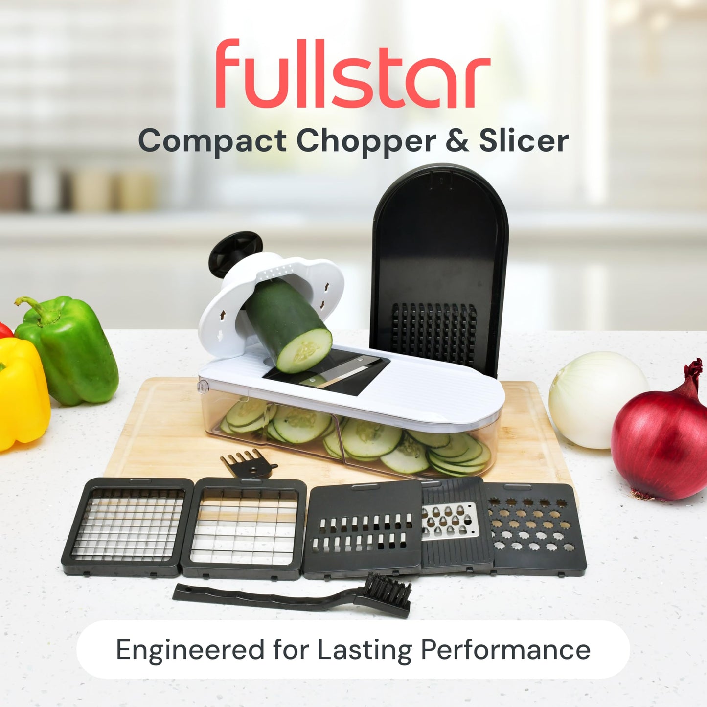 Fullstar Pro Core - Vegetable Chopper & Mandoline Slicer - 6 Blades 🍁 All In One Marketplace Canada