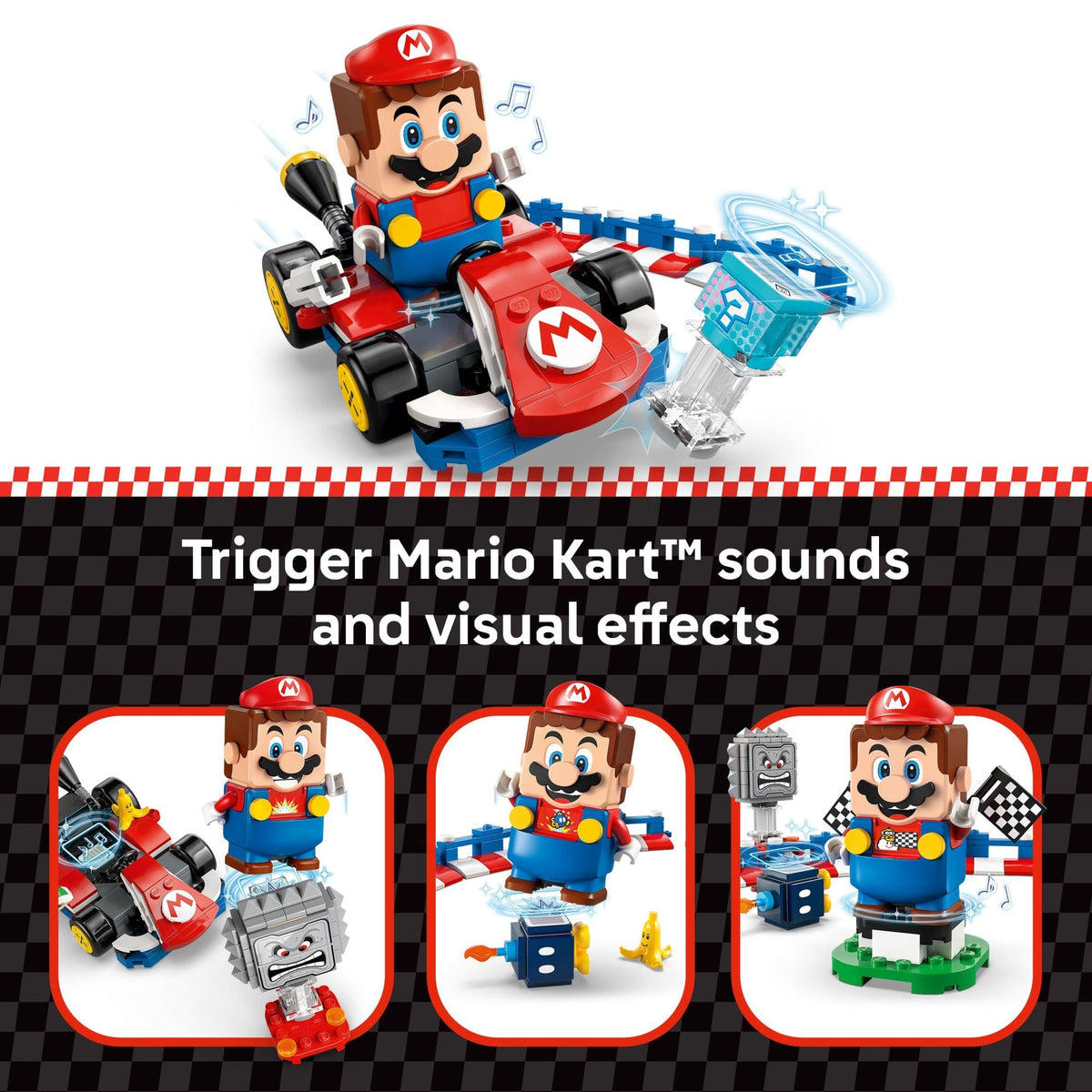 LEGO Super Mario: Mario Kart – Interactive LEGO Mario & Standard Kart Building Toy - Pretend Play Racing Playset for Boys & Girls, Ages 7+ - Kids Birthday Gift Idea - 72043 🍁 All In One Marketplace Canada