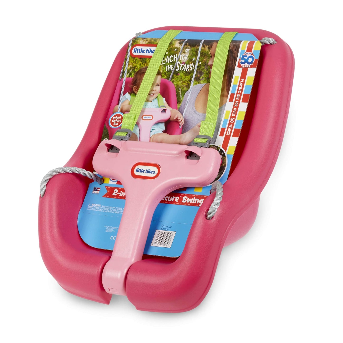 Little Tikes 2-in-1 Snug 'N Secure Swing Magenta 🍁 All In One Marketplace Canada