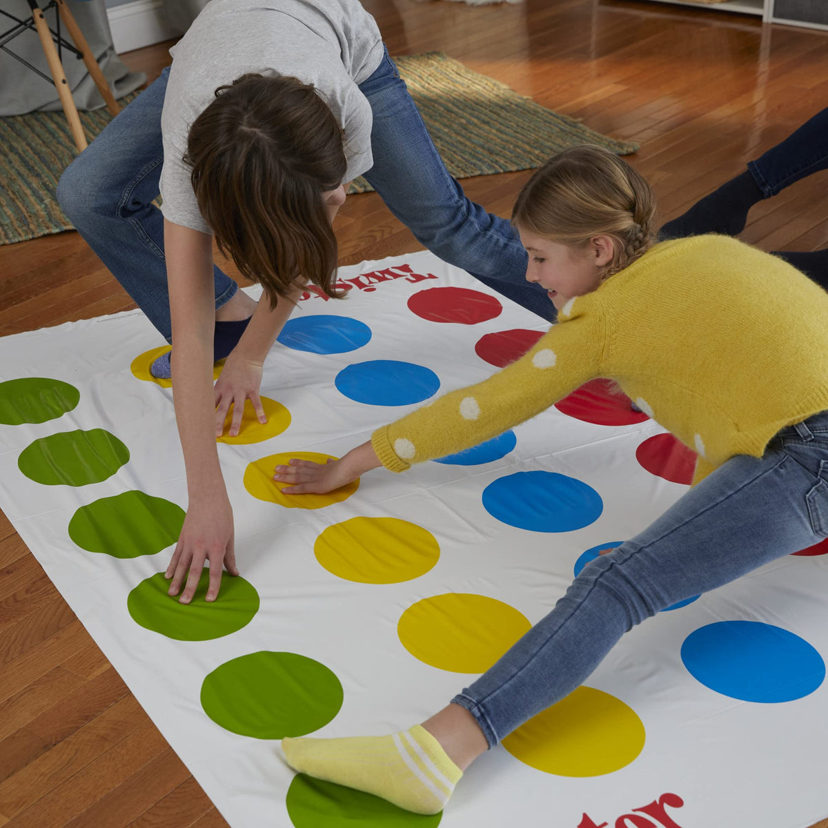 Hasbro Twister Game, Party Game, Classic Board Game for 2 or More Players, Indoor and Outdoor Game for Kids 6 and Up, English and French Bilingual Version 🍁 All In One Marketplace Canada