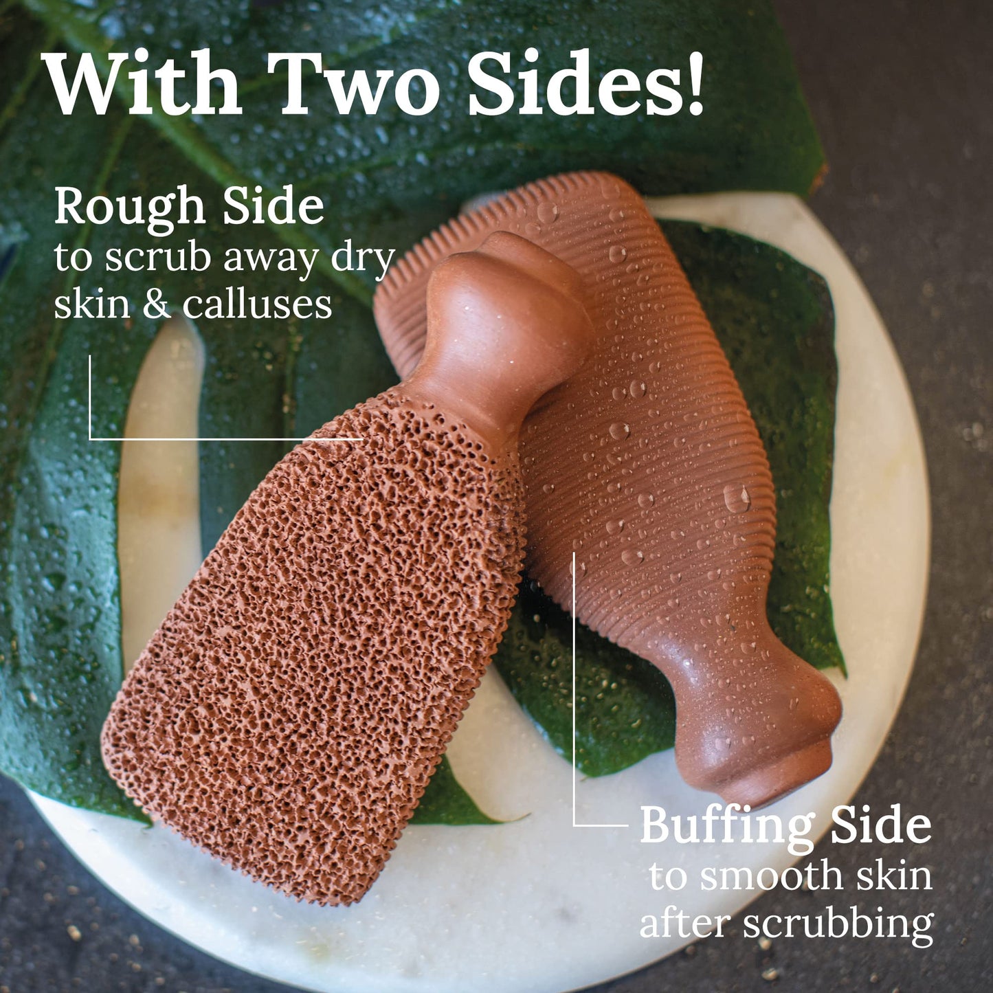 Pumice Stone for Feet Lasts 5+ Years Foot Exfoliator Scrubber Callus Remover 🍁 All In One Marketplace Canada