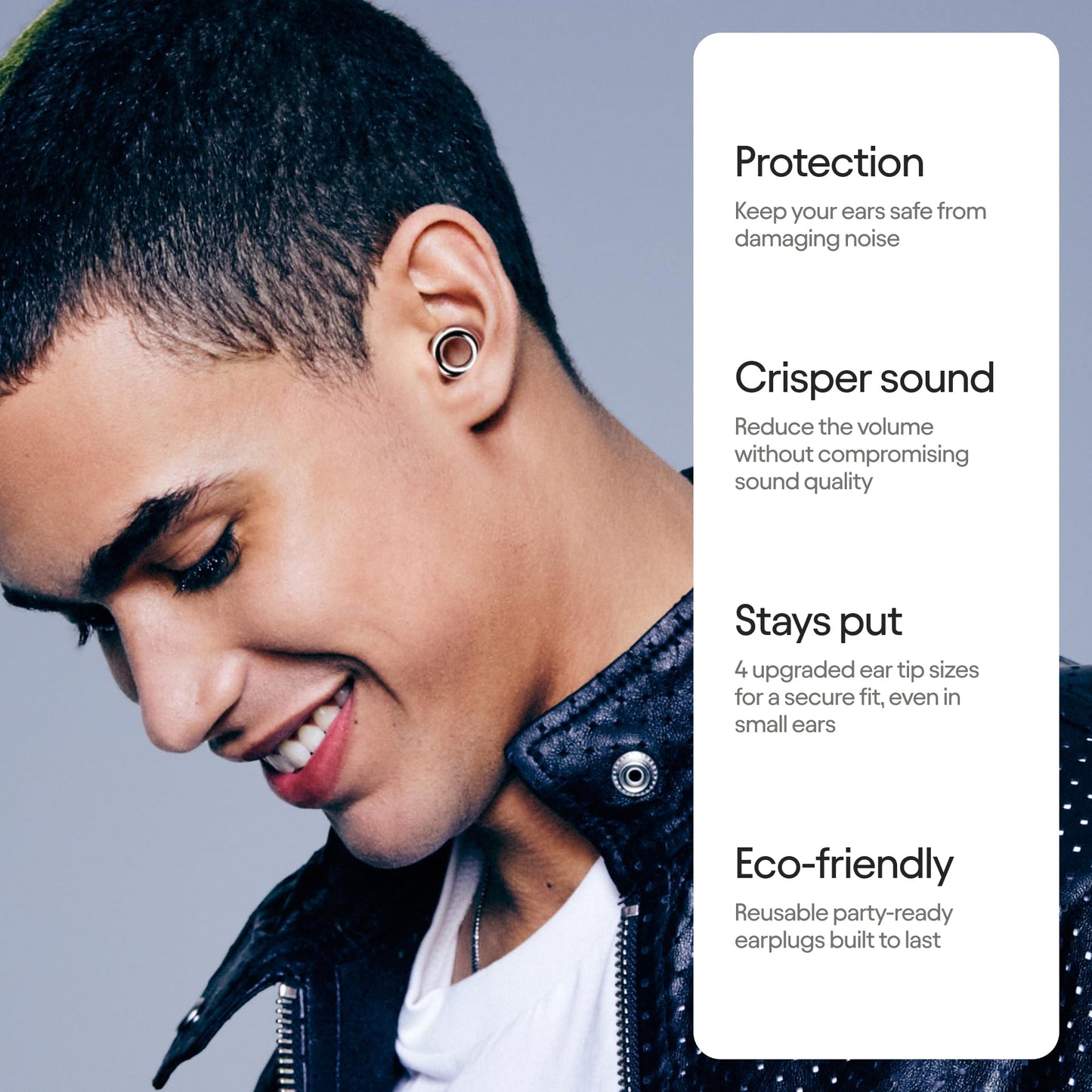 Loop Experience 2 Ear Plugs – Stylish Certified Hearing Protection for Concerts & Festivals, Live Events, Musicians, Sports, DJs and Nightlife – 17dB Noise Reduction Earplugs (High-Fidelity) 🍁 All In One Marketplace Canada