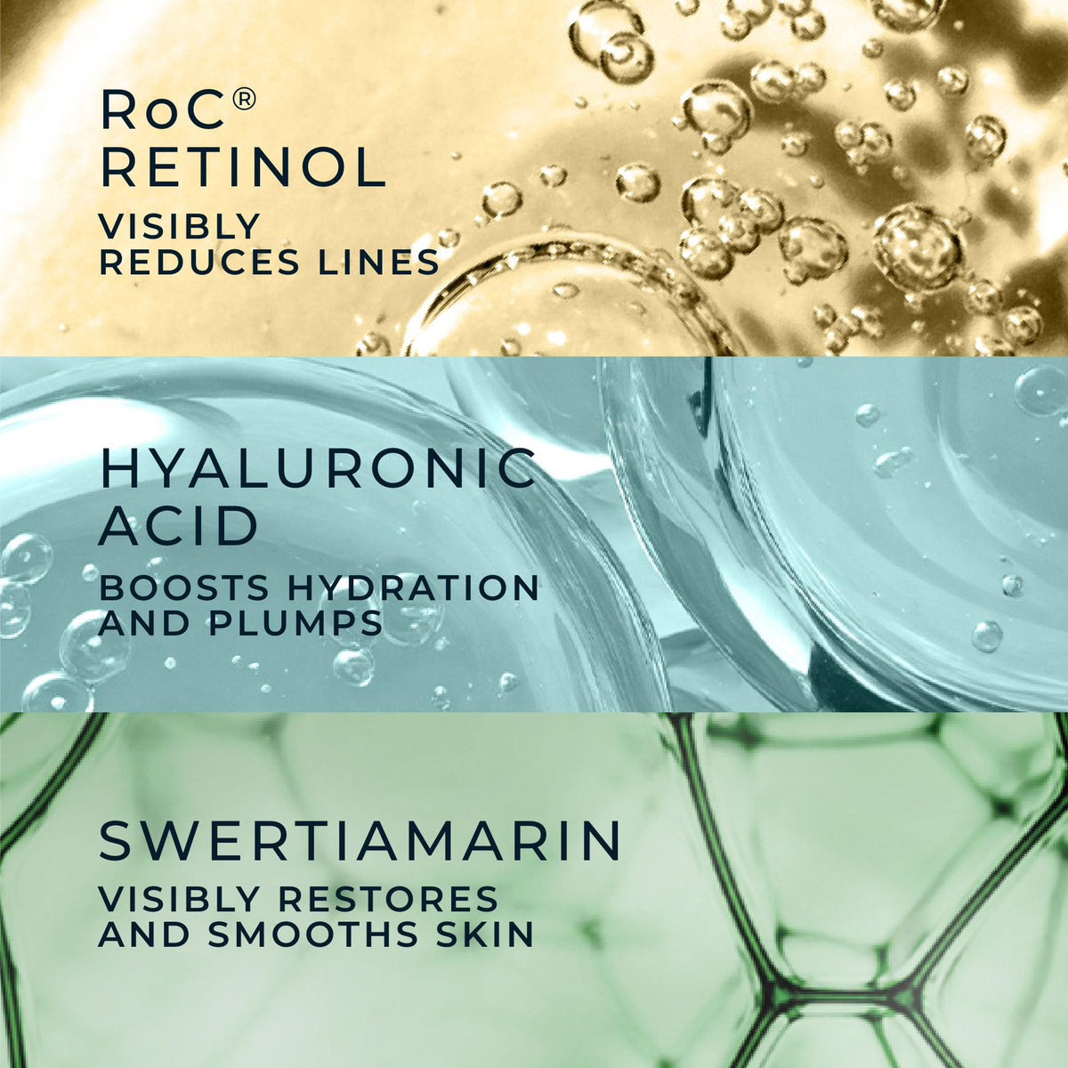 RoC Derm Correxion® Neck Cream with Hyaluronic Acid and Advanced Retinol to visibly Tighten & Lift Horizontal Neck Lines, Facial Moisturiser to Contour Face, Neck and Jawline, 50ML 🍁 All In One Marketplace Canada