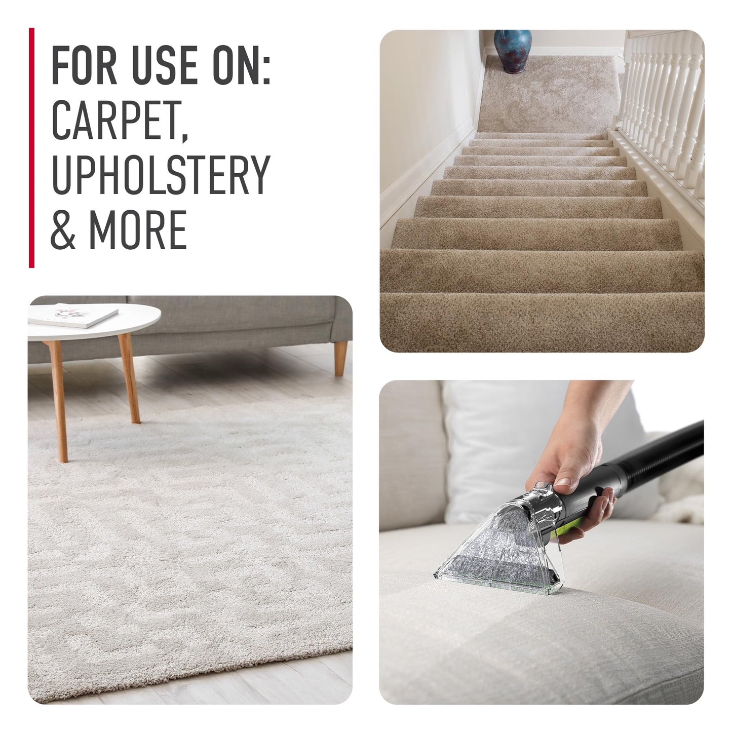 Hoover Prime Professional Carpet Cleaner Solution, 64 oz., Ocean Breeze Scent, Powerful Carpet Shampoo Solution, Remove Tough Stains from Carpet and Upholstery, Pair with Hoover Carpet Cleaner Machine 🍁 All In One Marketplace Canada