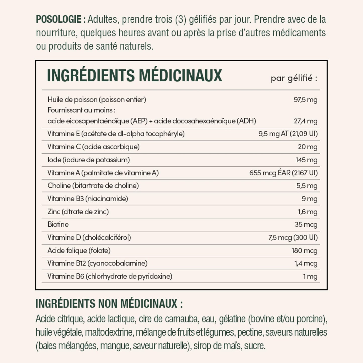 NATURE'S BOUNTY Prenatal With DHA & EPA Omega-3, Helps Reduce Risk Of Neural Tube Defects, 270 g 🍁 All In One Marketplace Canada