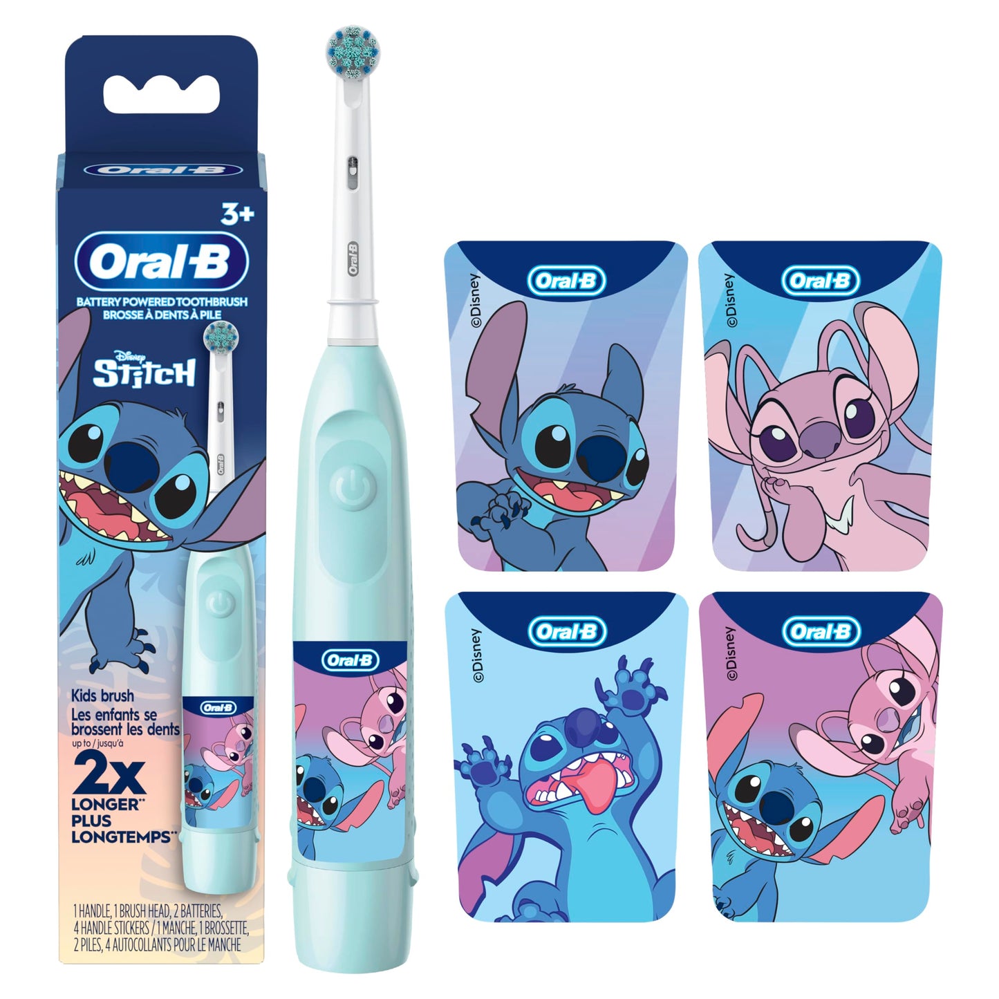 Oral-B Kid's Electric Battery Powered Toothbrush for Ages 3+, Extra Soft Bristles 🍁 All In One Marketplace Canada