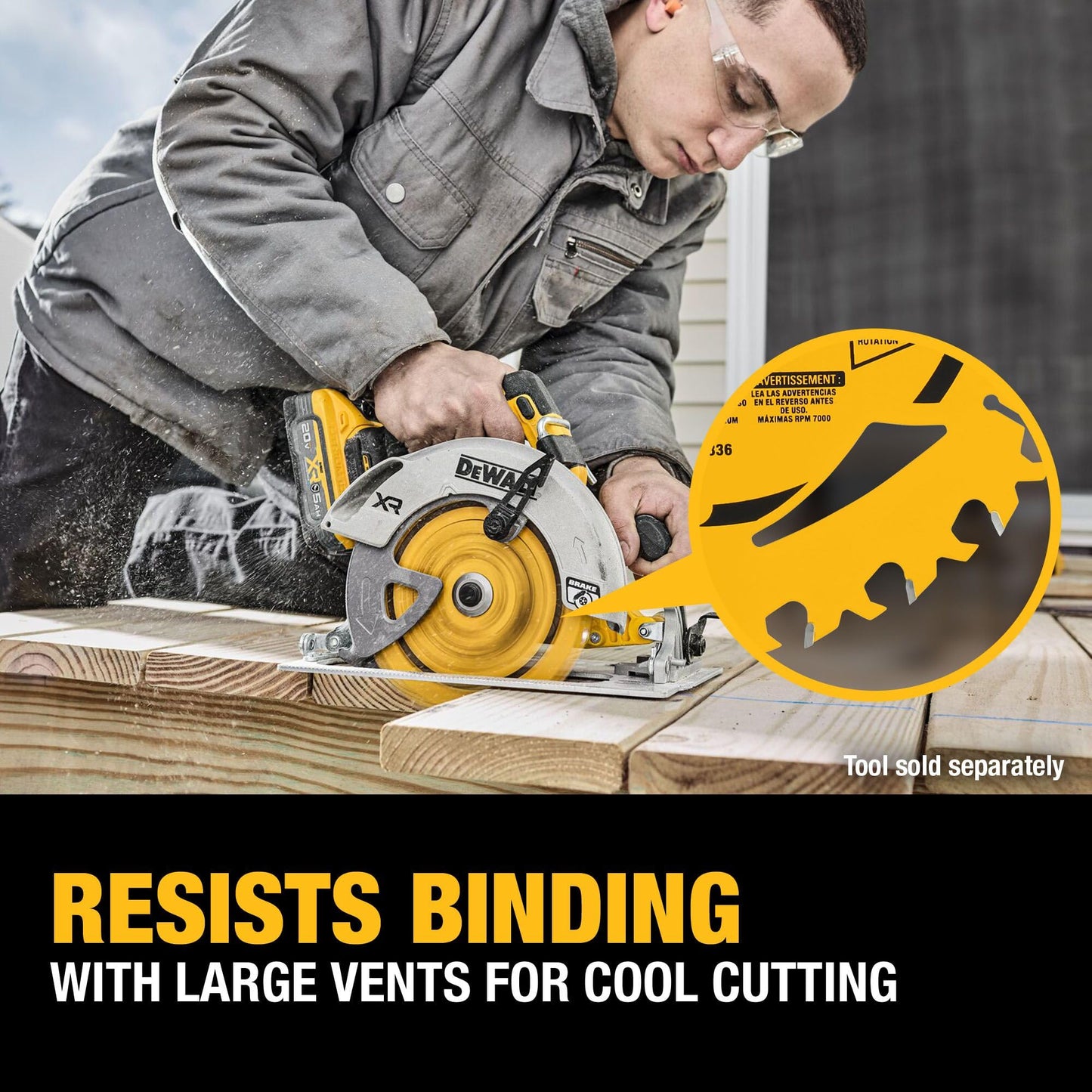 DEWALT Circular Saw Blade Combo Pack, 6 1/2 Inch, 18-Tooth and 24 - Tooth (DWA2612CMB) 🍁 All In One Marketplace Canada