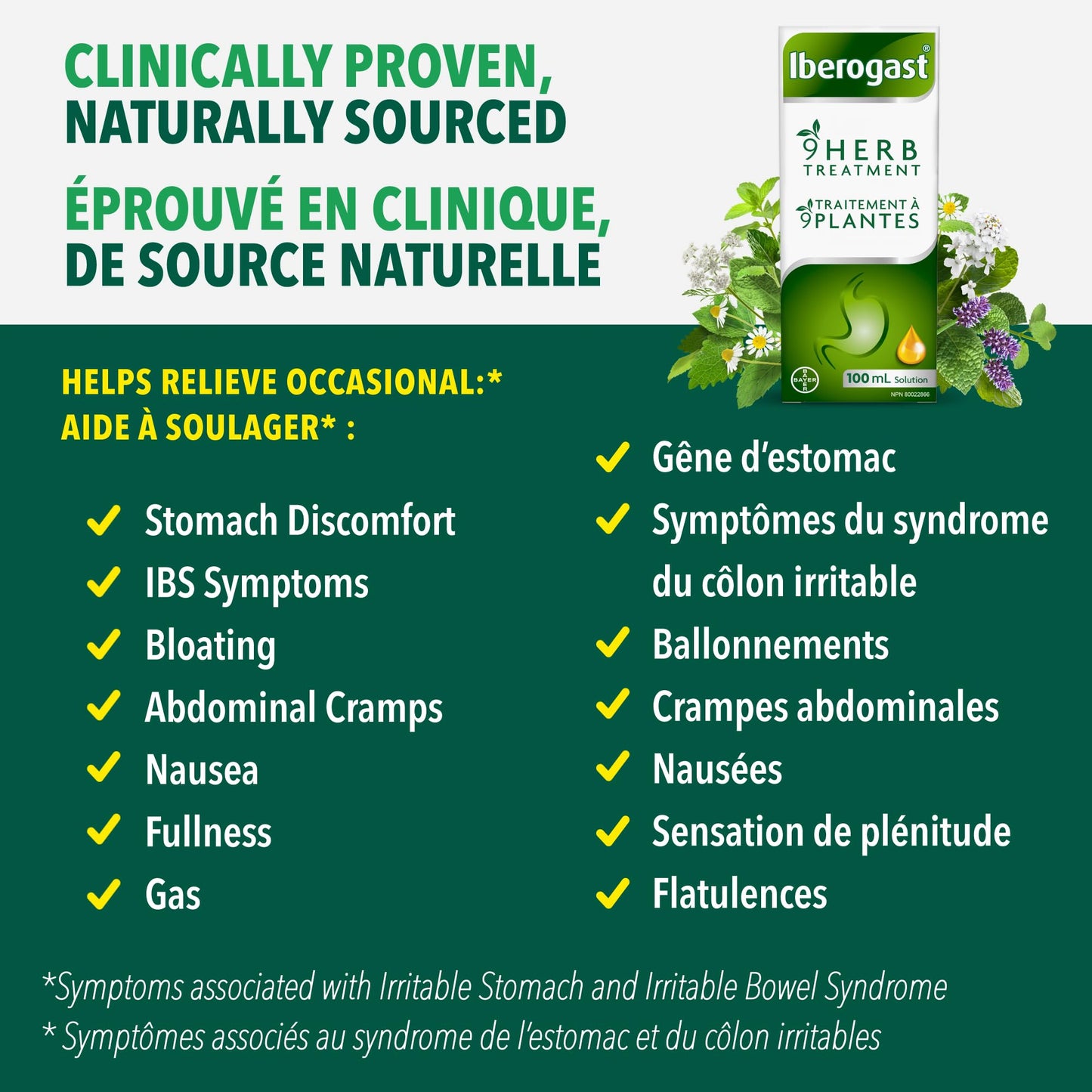 Iberogast 9 Herb Gut Health Treatment - Naturally Sourced Extracts, Gut Supplements For Women And Men, Digestive Supplements To Relieve Gastrointestinal Disturbances And IBS Symptoms,100ml 🍁 All In One Marketplace Canada