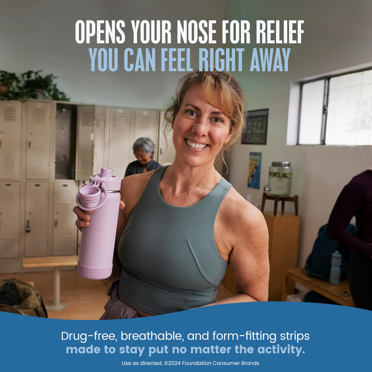 Breathe Right Nasal Strips, Original Large, Clear, Sensitive Skin, Drug-Free Snoring Solution & Nasal Congestion Relief Caused by Colds & Allergies, Nightly Sleep, 30 Count 🍁 All In One Marketplace Canada