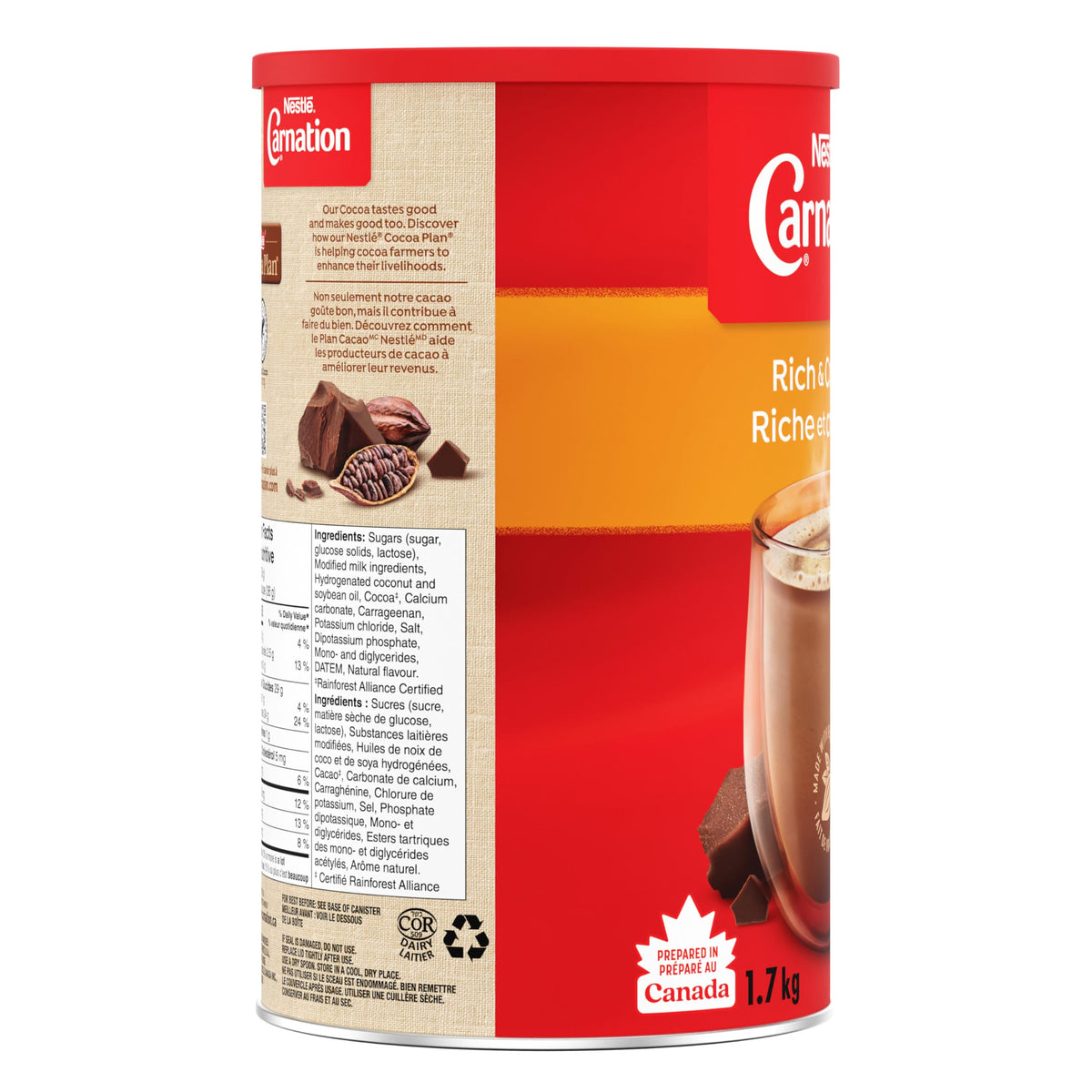 CARNATION Rich And Creamy Hot Chocolate, 1.7 kg 🍁 All In One Marketplace Canada