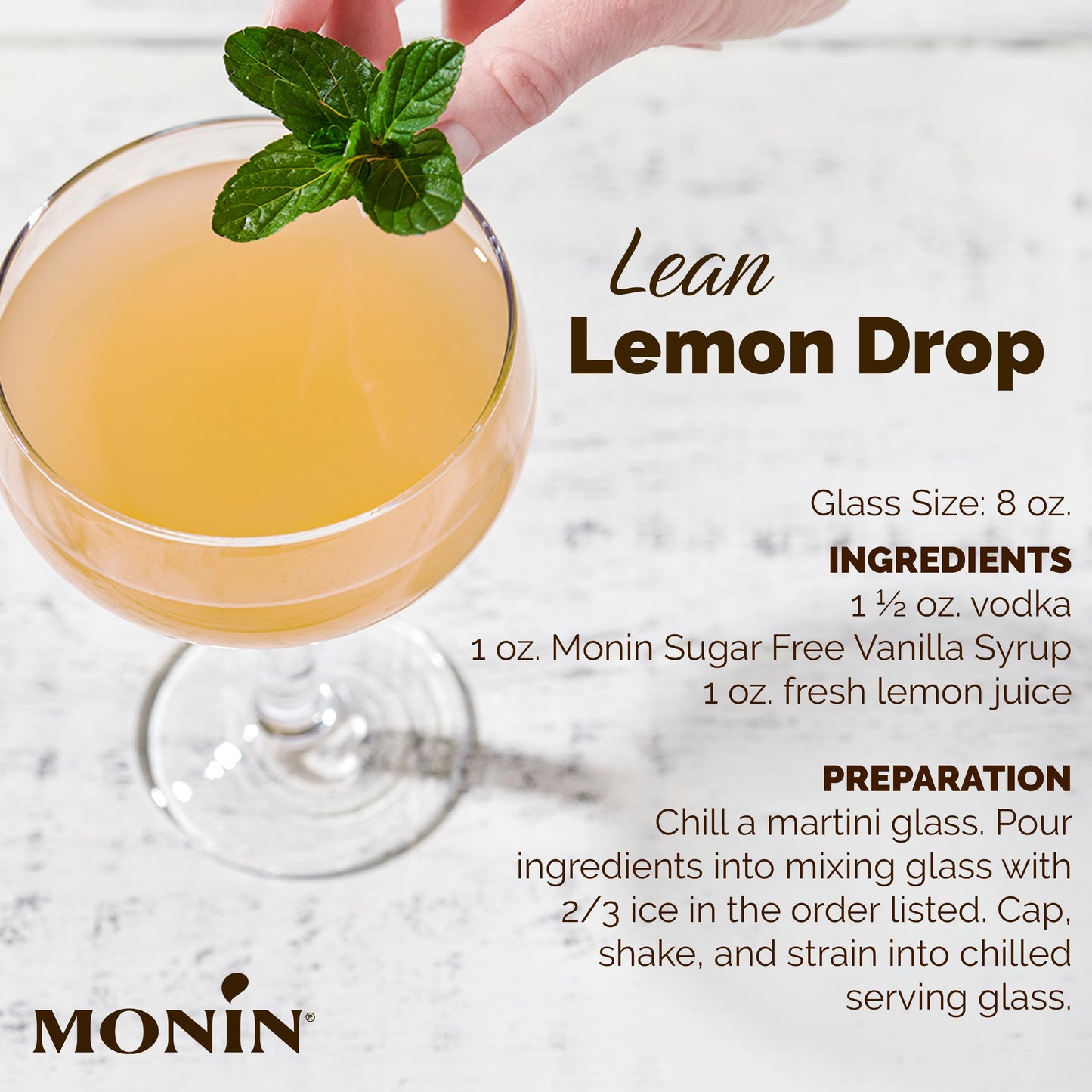 Monin - Sugar Free Vanilla Syrup | Premium Calorie-Free Syrup | Pure & Rare Madagascar Vanilla for Coffee, Lattes & More (BPA-Free Plastic Bottle, 33.8 fl oz) 🍁 All In One Marketplace Canada