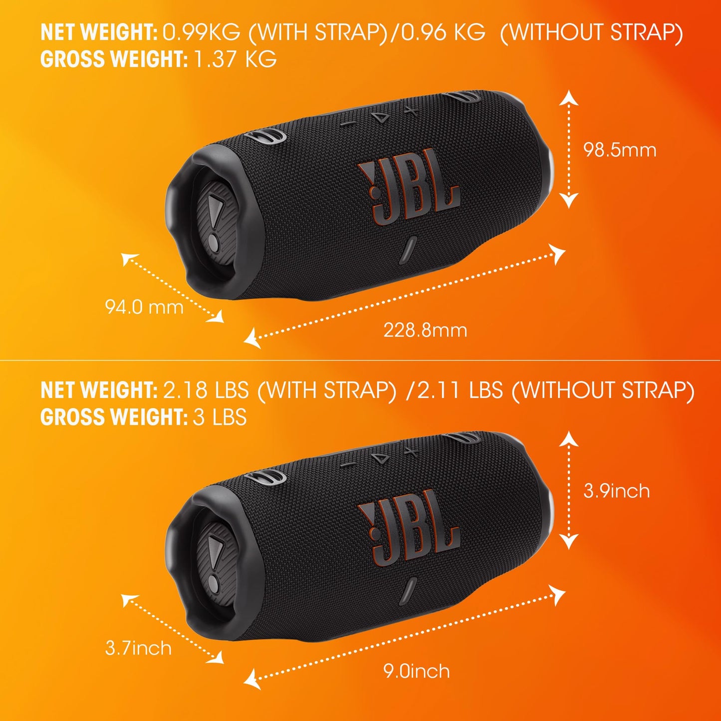 JBL Charge 6 - Portable Waterproof and Drop-Proof Bluetooth Speaker - Turquoise 🍁 All In One Marketplace Canada