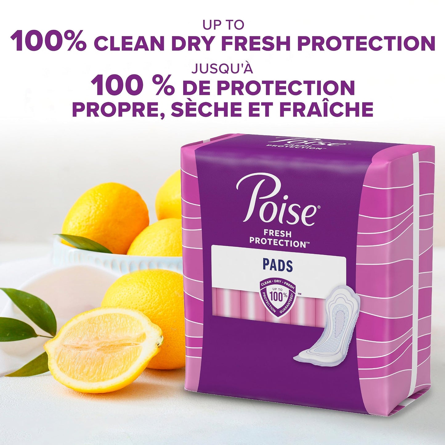 Poise Postpartum Incontinence Pads, Ultimate Absorbency, Regular Length, 112 Count (2 Packs of 56) 🍁 All In One Marketplace Canada