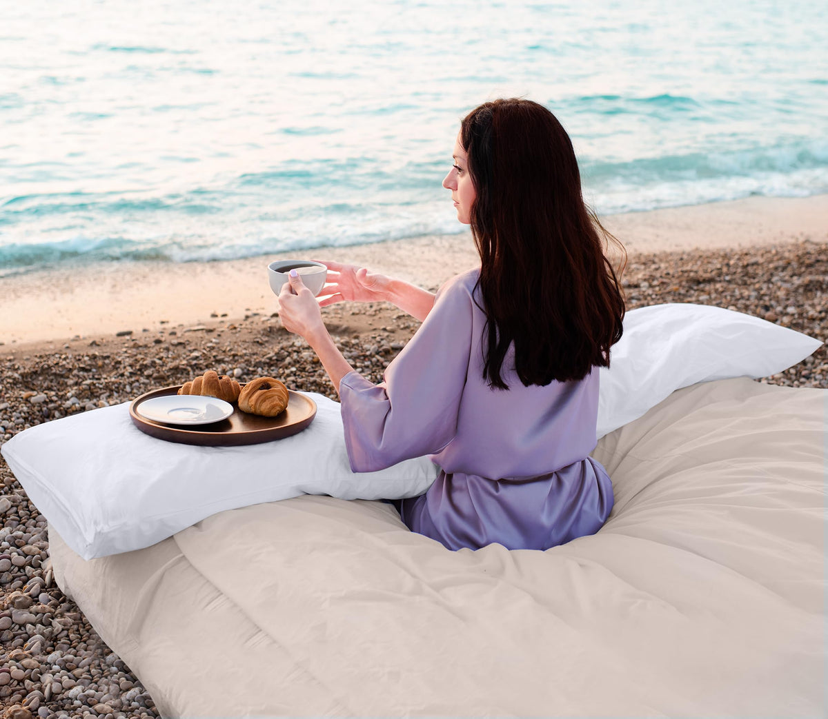 Utopia Bedding Waterproof Pillow Protectors Zippered King Size (2 Pack, White), Zippered Pillowcases, Bed Bug Proof Pillow Encasement Covers 20 x 38 Inches 🍁 All In One Marketplace Canada