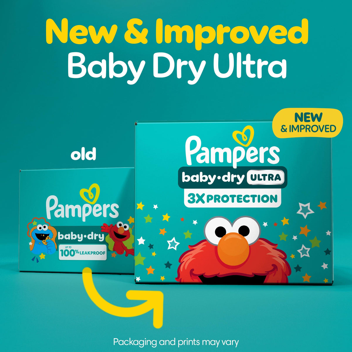 Pampers Baby Dry Ultra Diapers, Size 3 (16-28 lbs), 174 Count, Absorbent Disposable Diapers 🍁 All In One Marketplace Canada