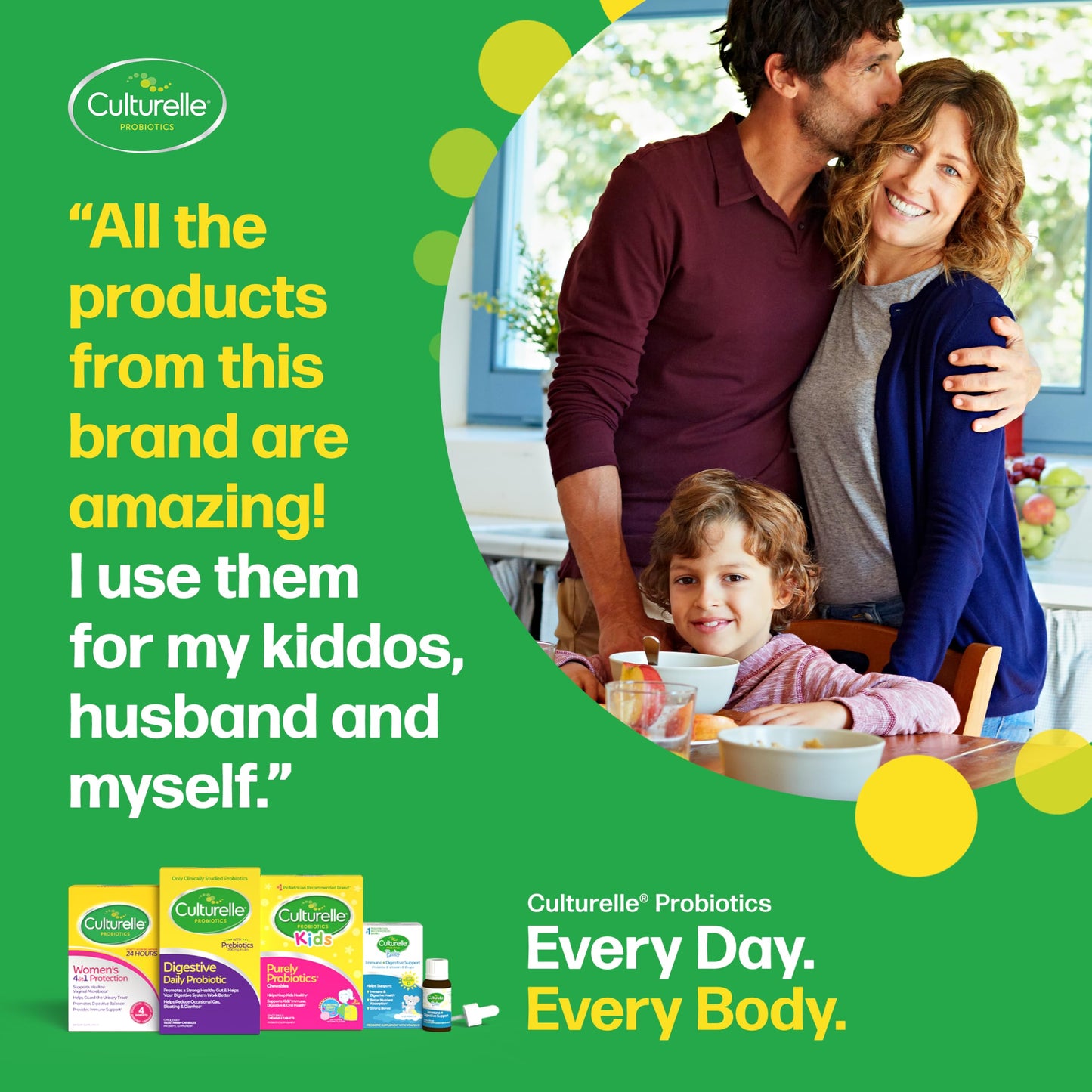 Culturelle Kids Daily Probiotic Packets for Kids | With 100% Naturally Sourced Lactobacillus GG Strain †††††† | Most Clinically Studied Probiotic | Pediatrician Recommended † | 30 Count Packets 🍁 All In One Marketplace Canada