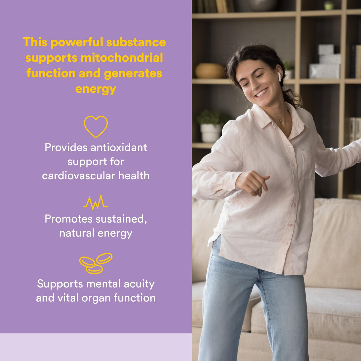 Natural Factors - Ubiquinol Active CoQ10 200mg, 60 Softgels 🍁 All In One Marketplace Canada