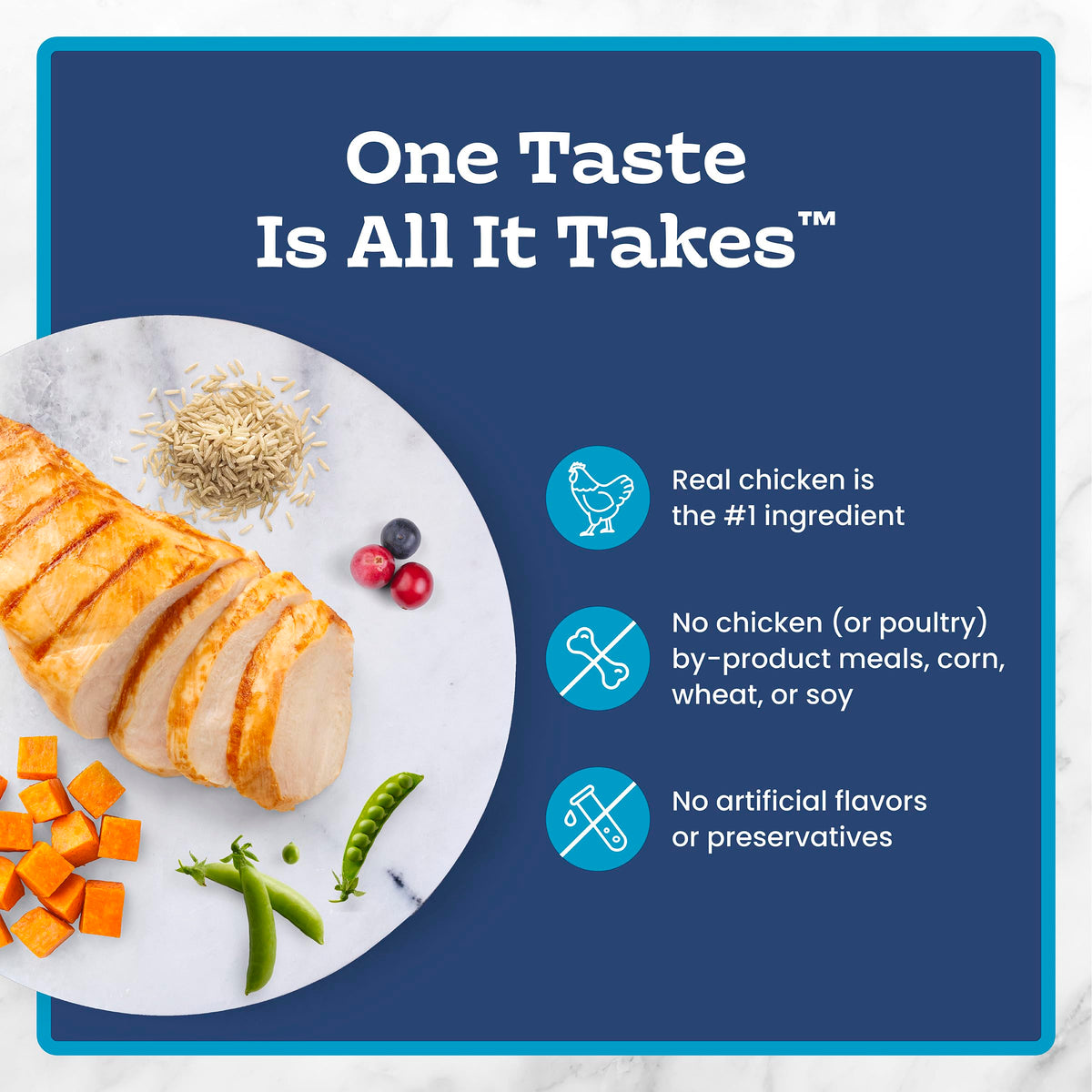 Blue Buffalo Tastefuls Chicken & Brown Rice Recipe Sensitive Stomach Adult Dry Cat Food, Real Chicken First, Deliciously Healthy Natural Cat Food, Natural Ingredients, Supports Digestion, 3.1kg Bag 🍁 All In One Marketplace Canada