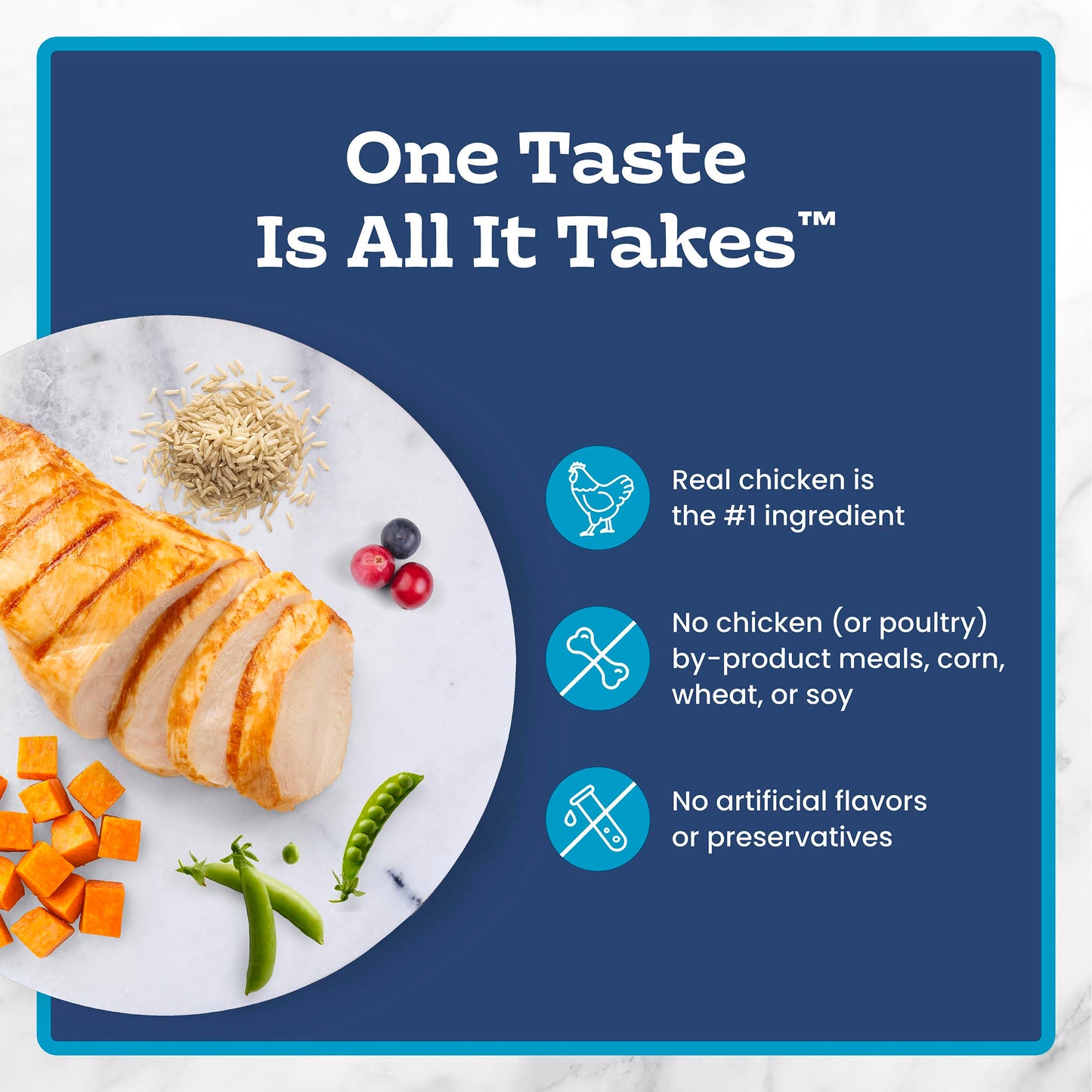 Blue Buffalo Tastefuls Chicken & Brown Rice Recipe Sensitive Stomach Adult Dry Cat Food, Real Chicken First, Deliciously Healthy Natural Cat Food, Natural Ingredients, Supports Digestion, 6.8kg Bag 🍁 All In One Marketplace Canada