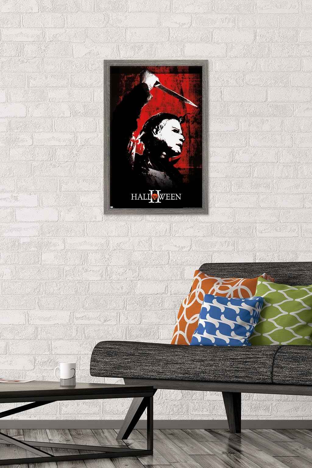 Halloween II - Red Wall Poster