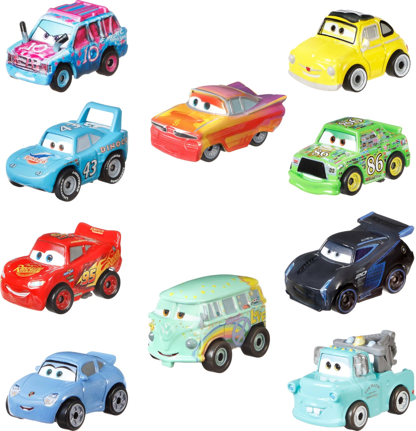 Mattel Disney and Pixar Cars Mini Racers 10-Pack 🍁 All In One Marketplace Canada