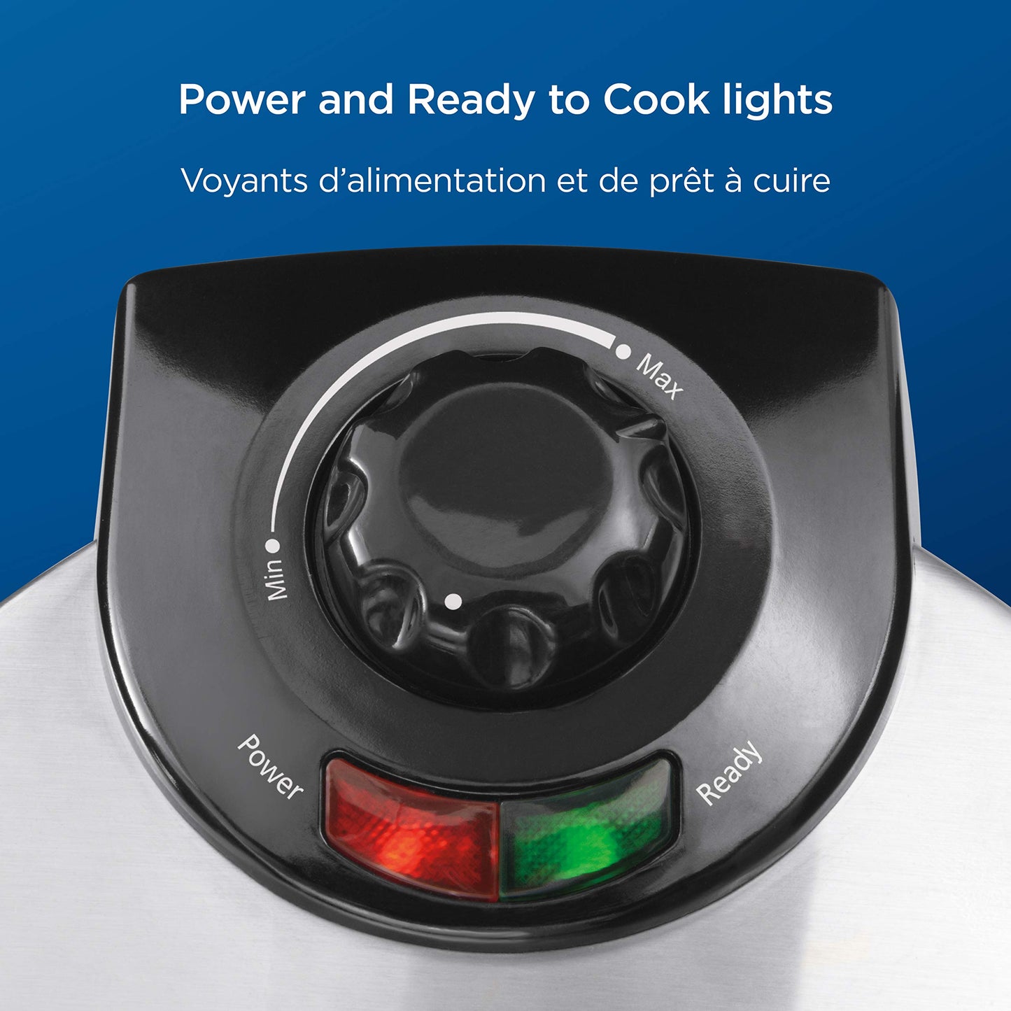 Oster Belgian Waffle Maker, 8", Stainless Steel 🍁 All In One Marketplace Canada