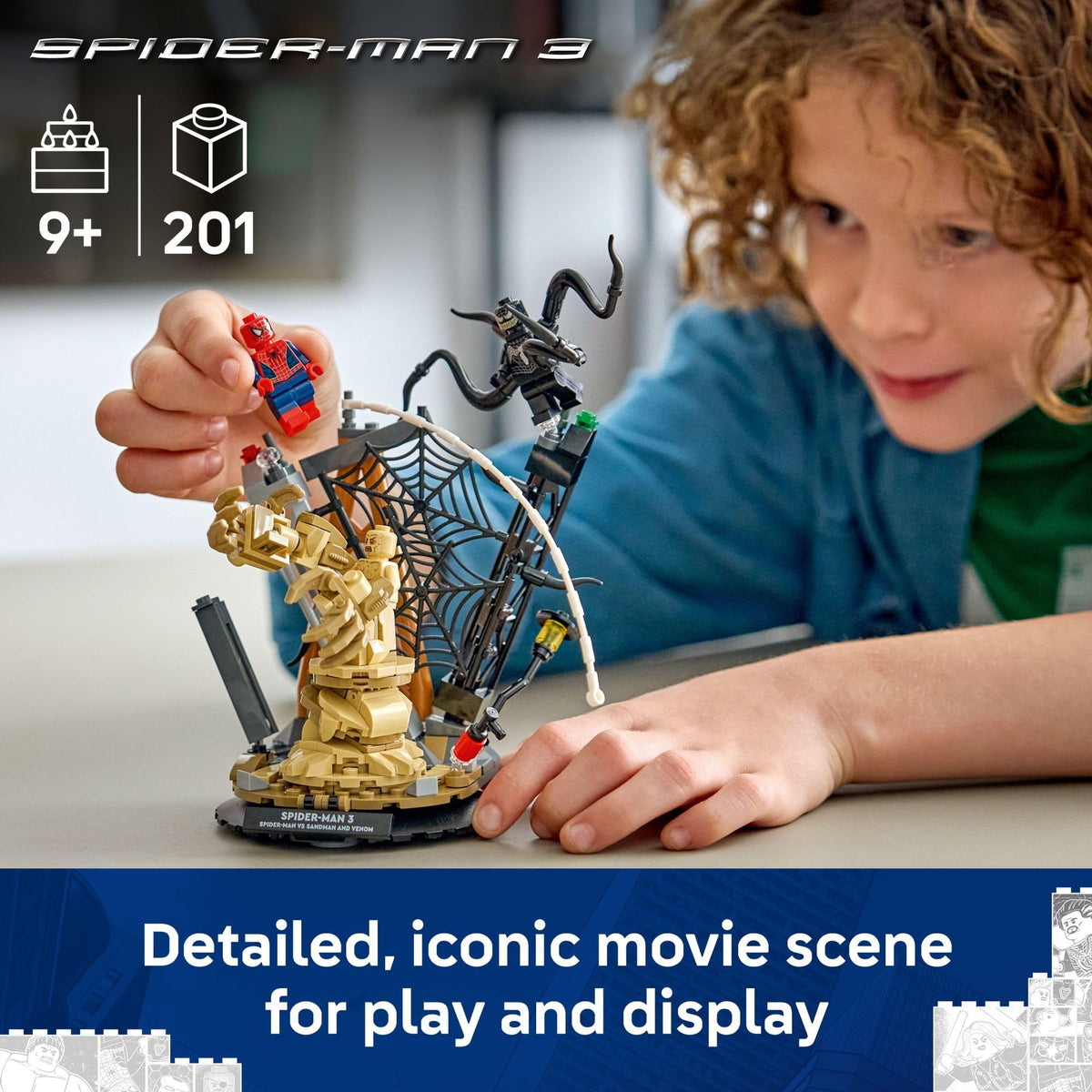 LEGO Marvel Epic Battle: Spider-Man vs. Sandman Building Toy for Boys & Girls - Super Hero Playset W/Venom, Sandman, & Spider-Man Minifigures - Gift Idea for Birthdays - Ages 9+ - 76334 🍁 All In One Marketplace Canada