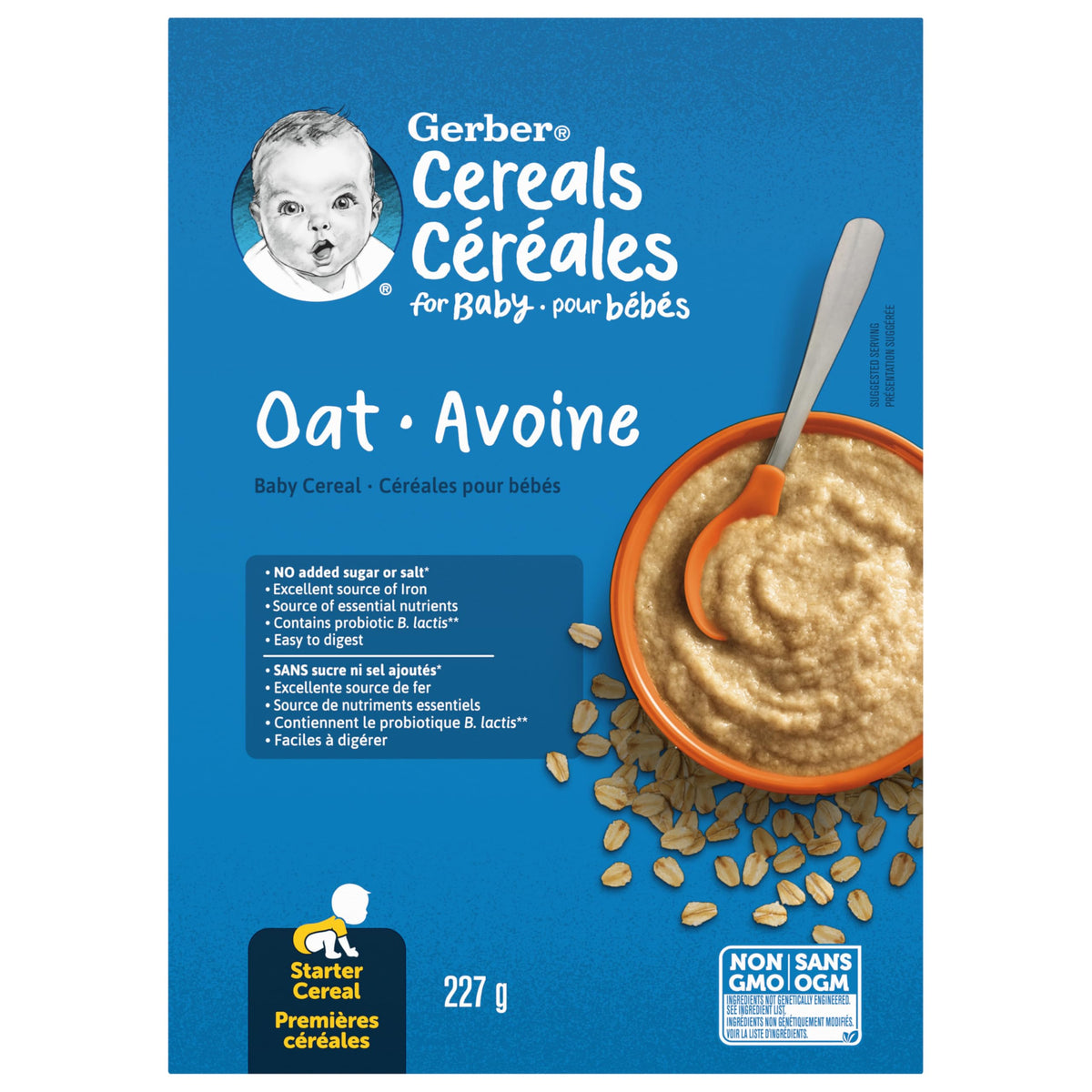 GERBER Oat Baby Cereal, 6 Boxes, 1.4 kg 🍁 All In One Marketplace Canada
