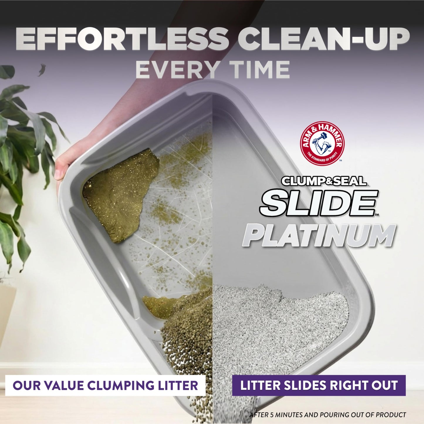Arm & Hammer Platinum Clumping Cat Litter, 2x Longer Odour Control, Multi-Cat Clay, Ultimate 14-Day Freshness, Extra Oduor Eliminators, Effortless Clean, Dust-Free, Heavy-Duty Clumping, 8.16kg 🍁 All In One Marketplace Canada