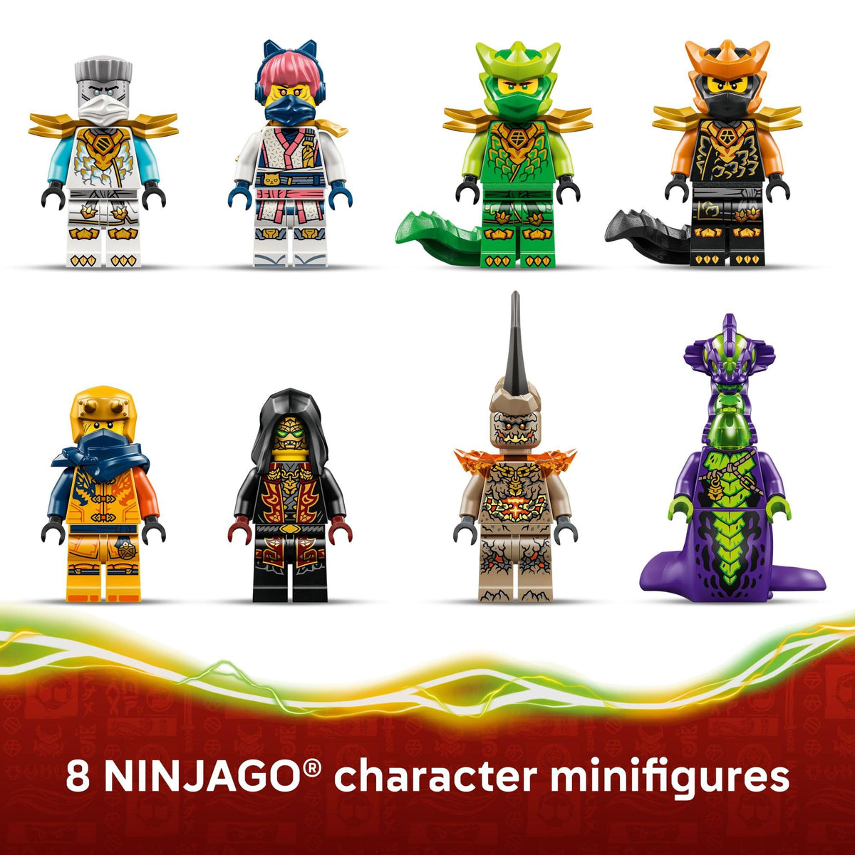 LEGO NINJAGO The Dragon of Life Building Toy for Boys & Girls - Poseable Dragon Toy Figure & Playset for Kids, Ages 9+ - W/Mini Mech & 8 Minifigures for Pretend Play - Gift Idea for Birthdays - 71859 🍁 All In One Marketplace Canada