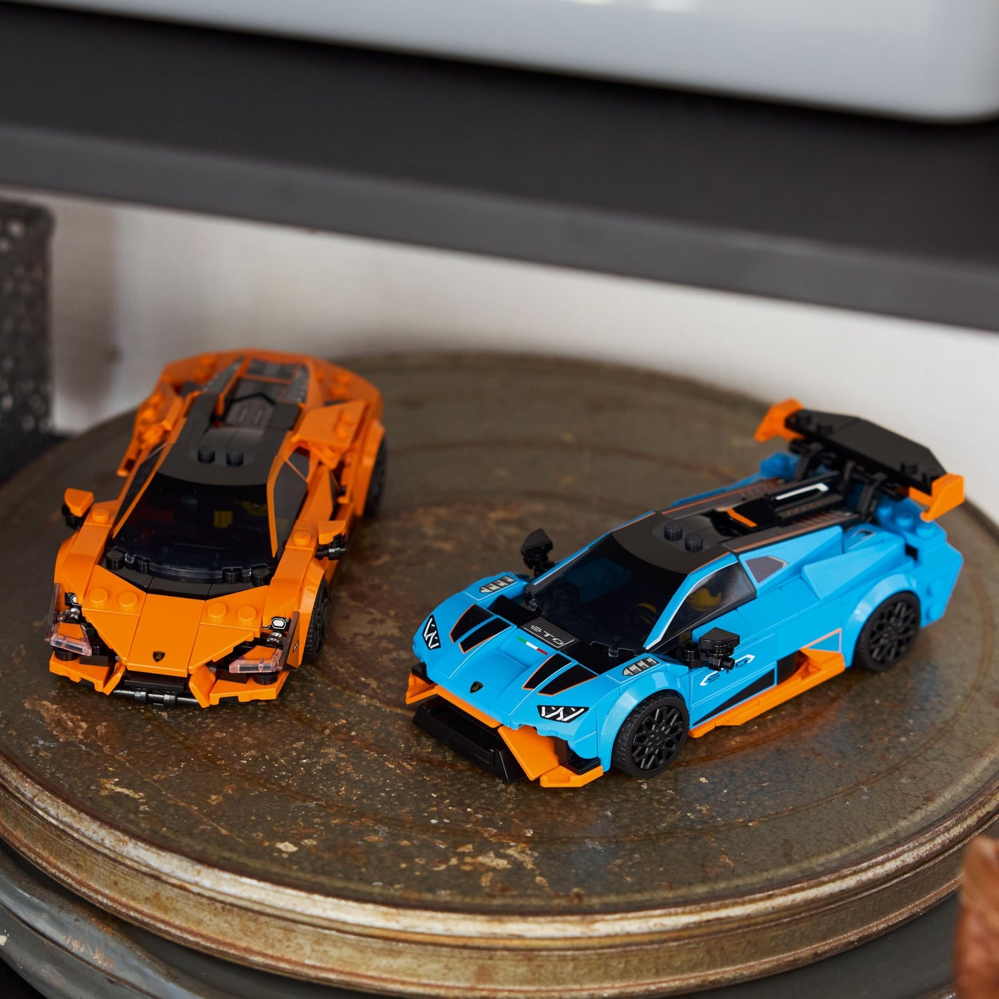 LEGO Speed Champions Lamborghini Revuelto & Huracán STO Car Toys - Building Toy for Pretend Play for Boys & Girls, Ages 10+ - Model Car Kit Display - Gift Idea for Kids - 77238 🍁 All In One Marketplace Canada