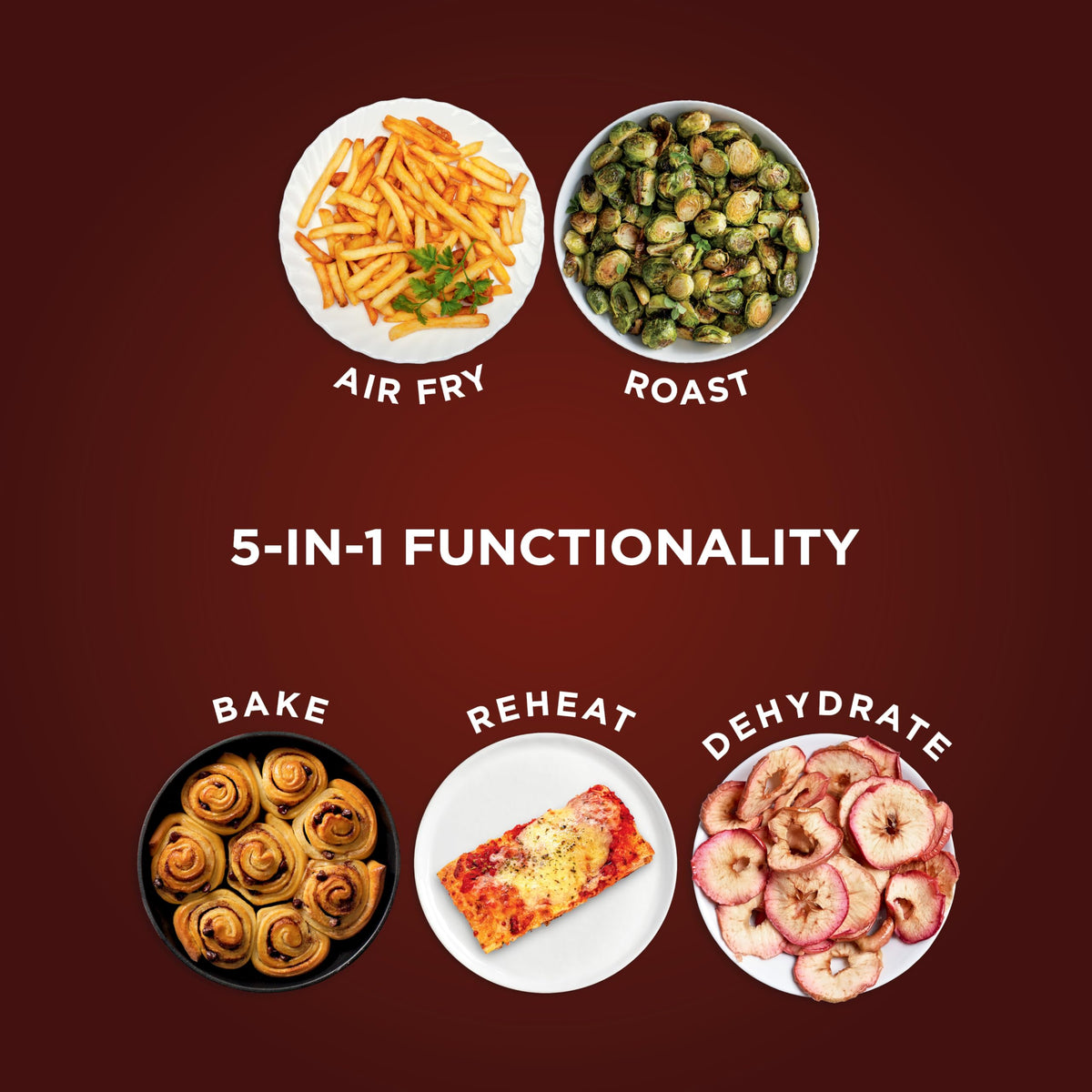 NINJA AF101C, Air Fryer, 3.8L Less Oil Electric Air Frying, Equipped with Crisper Plate + Multi-Layer Rack + Non Stick Basket, Programmable Control Panel, Black, 1550W, (Canadian Version) 🍁 All In One Marketplace Canada