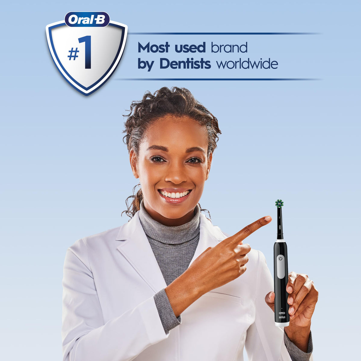 Oral-B Pro 1000 Electric Toothbrush, Black, Rechargeable Power Toothbrush with 1 Brush Head 🍁 All In One Marketplace Canada