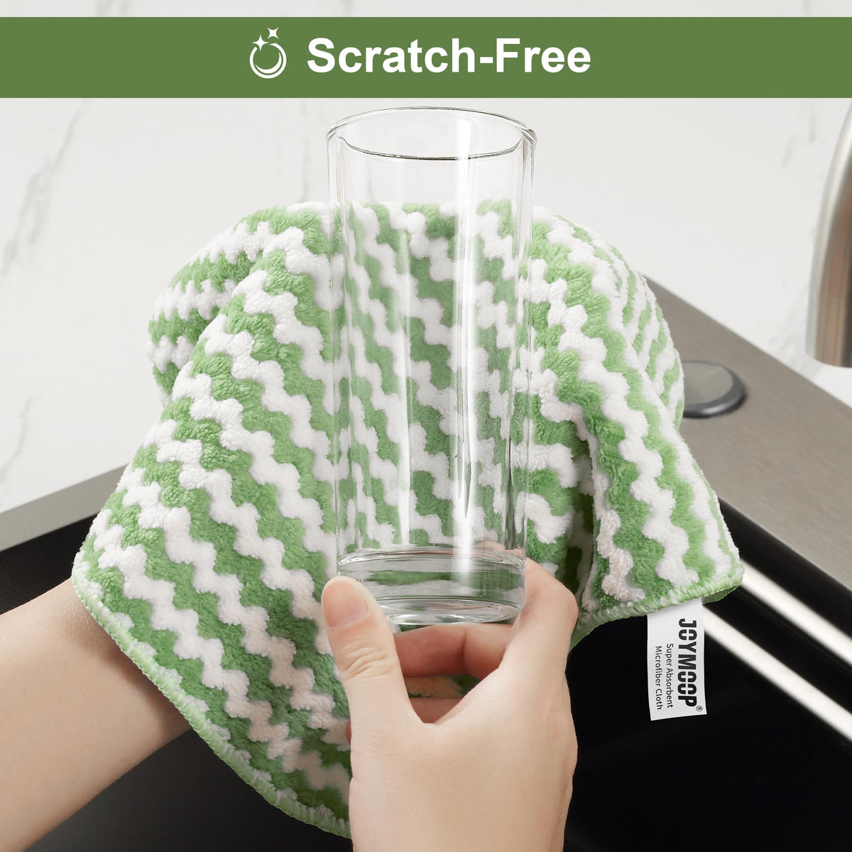 JOYMOOP Microfiber Cleaning Cloths, Dish Cloths for Washing Dishes, 18 Pack Kitchen Towels, Reusable and Washable Dish Towels for Dish Drying Washing, Absorbent Streak Free Lint Free Rags - 10" x 10" 🍁 All In One Marketplace Canada